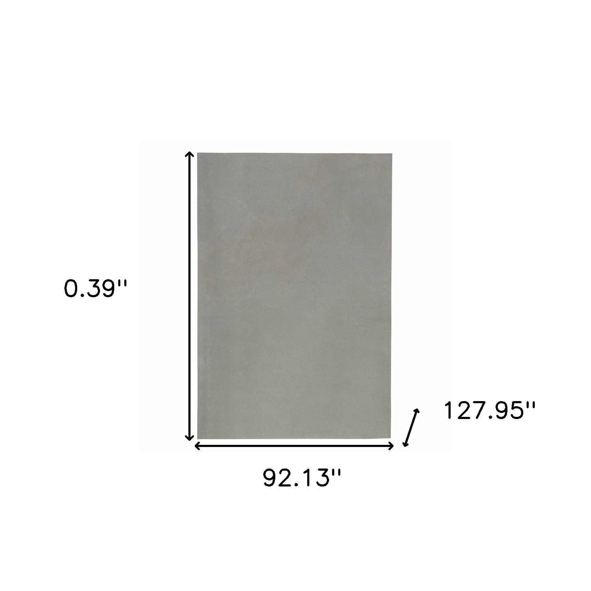 8'X11" Grey Premier Rug Pad - Image 6