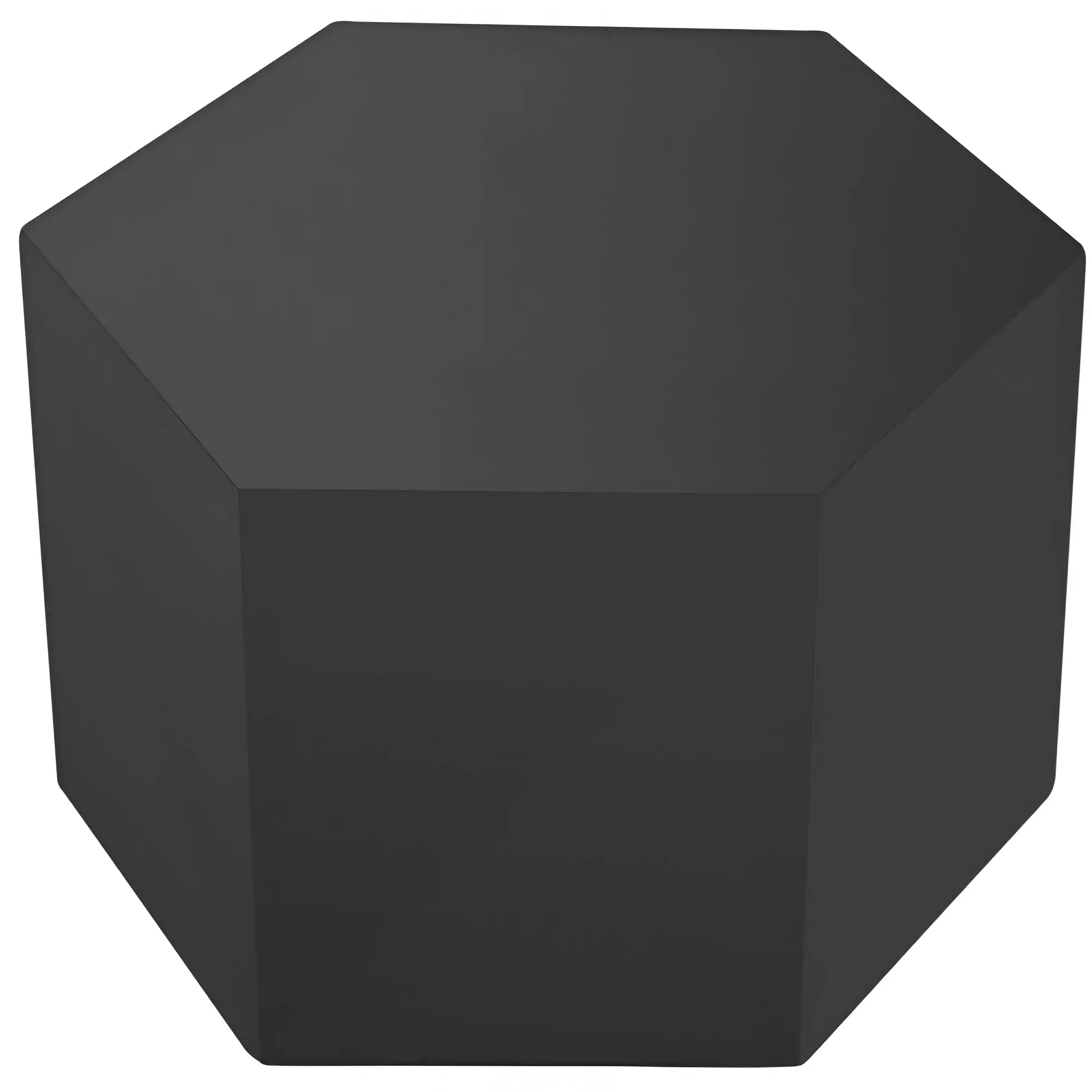 9" Gray Wood End Table - Image 3