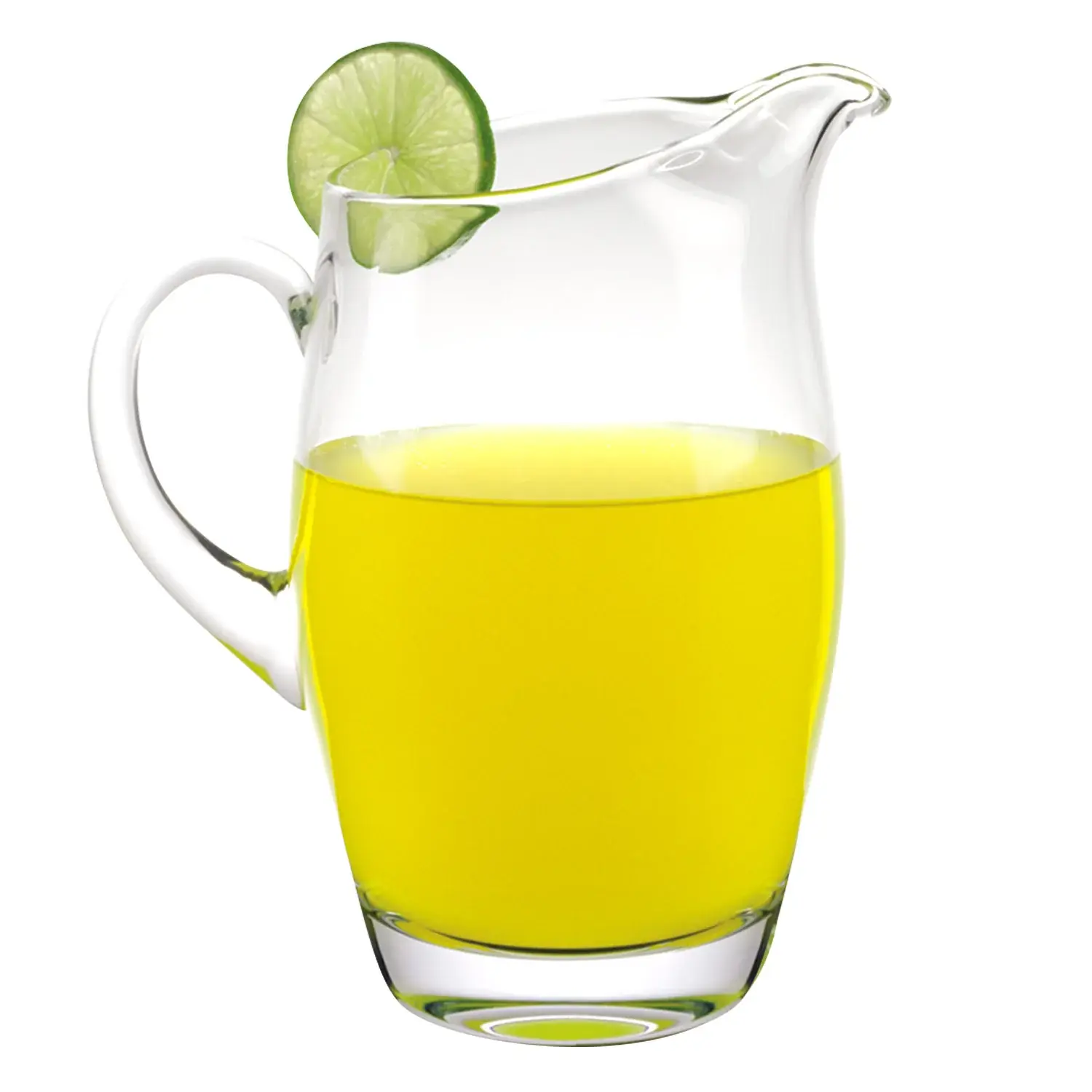 9 Mouth Blown Crystal Barrel Water   Juice Or Iced Tea Pitcher  54 Oz - Image 6