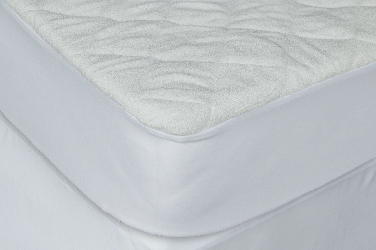 9" Waterproof Bamboo Terry Crib Mattress Pad Liner Mattress Cover Only - Image 2