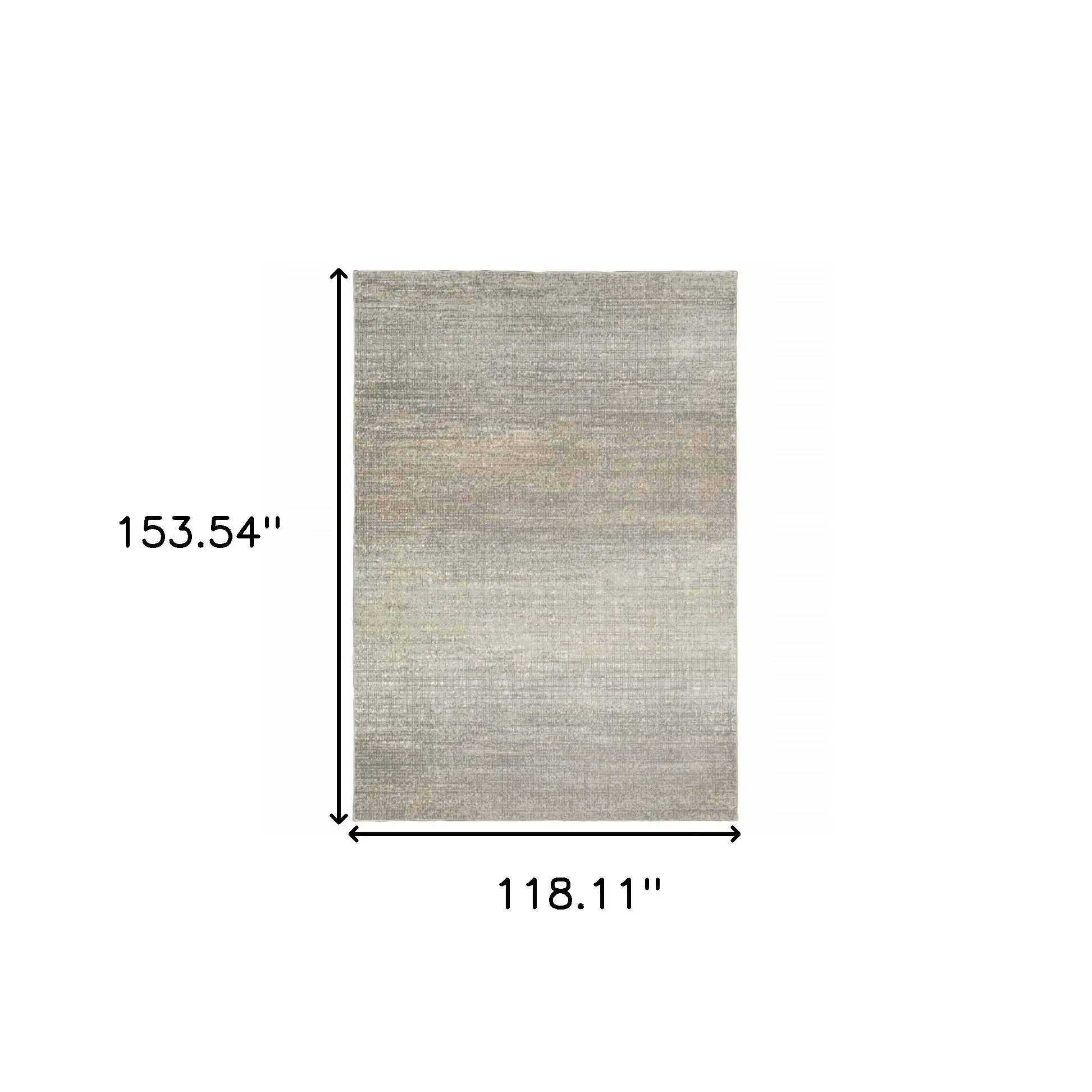 9' X 12' Gray Green Abstract Confetti Indoor Area Rug - Image 5