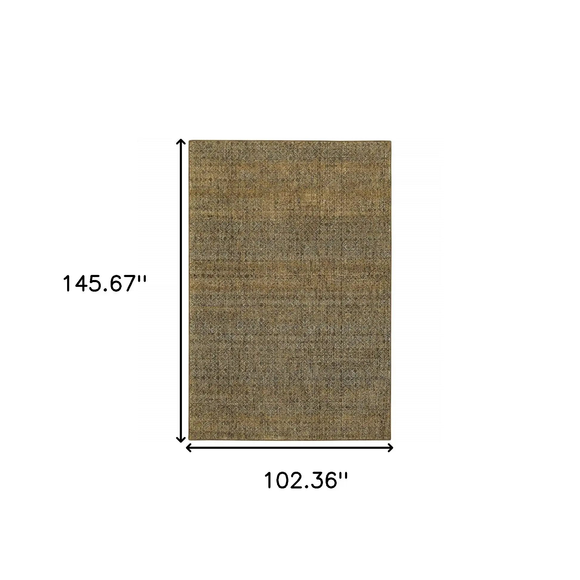 9' X 12' Green Geometric Power Loom Area Rug - Image 2