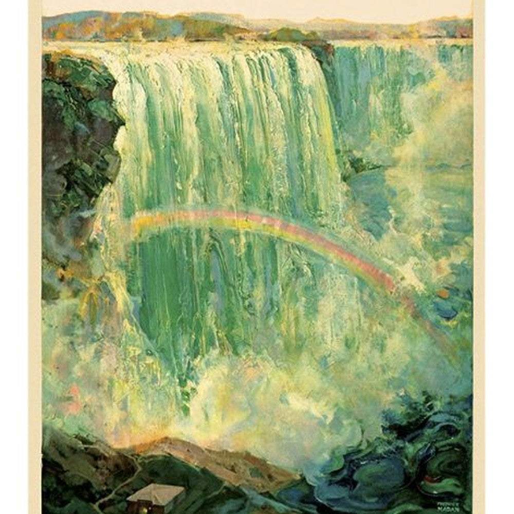 9" X 12" Niagra Falls New York C1920S Vintage Travel Poster Wall Art - Image 4