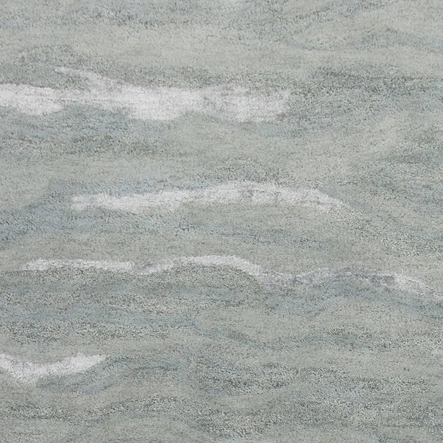 9' X 12' Slate Grey Hand Tufted Abstract Indoor Area Rug - Image 5