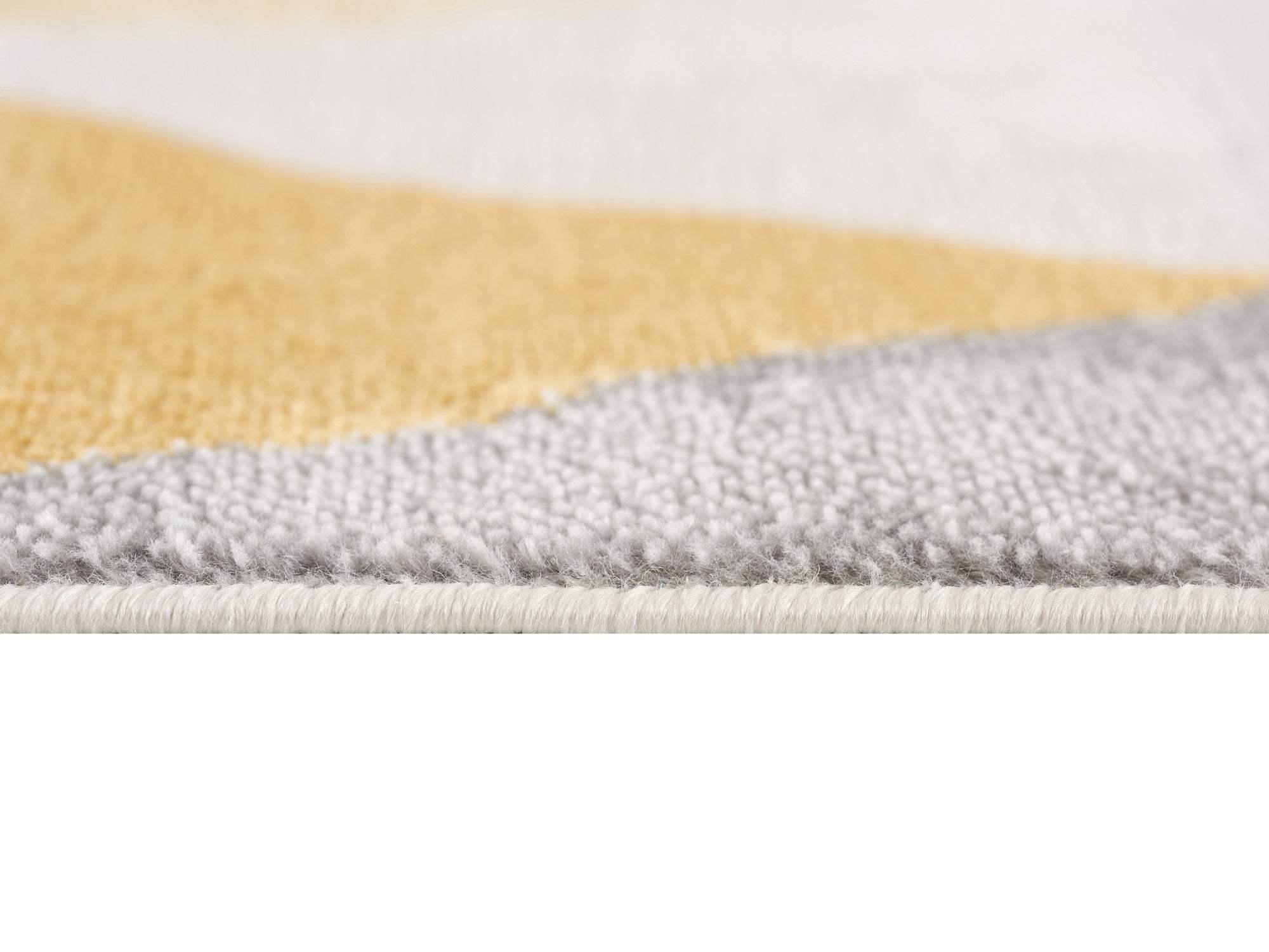 9' X 12' Yellow Geometric Area Rug - Image 9