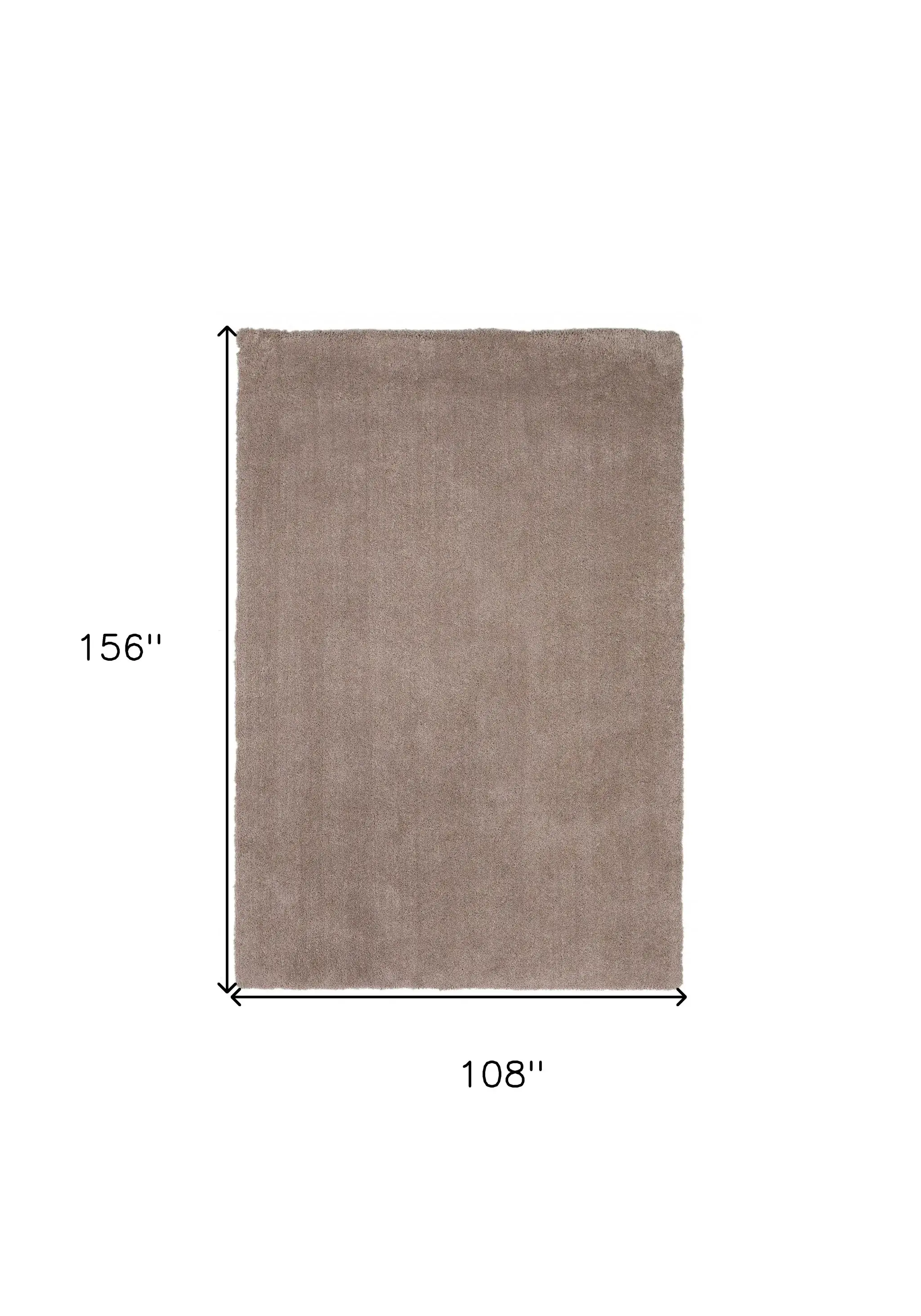 9' X 13' Beige Hand Woven Area Rug - Image 3
