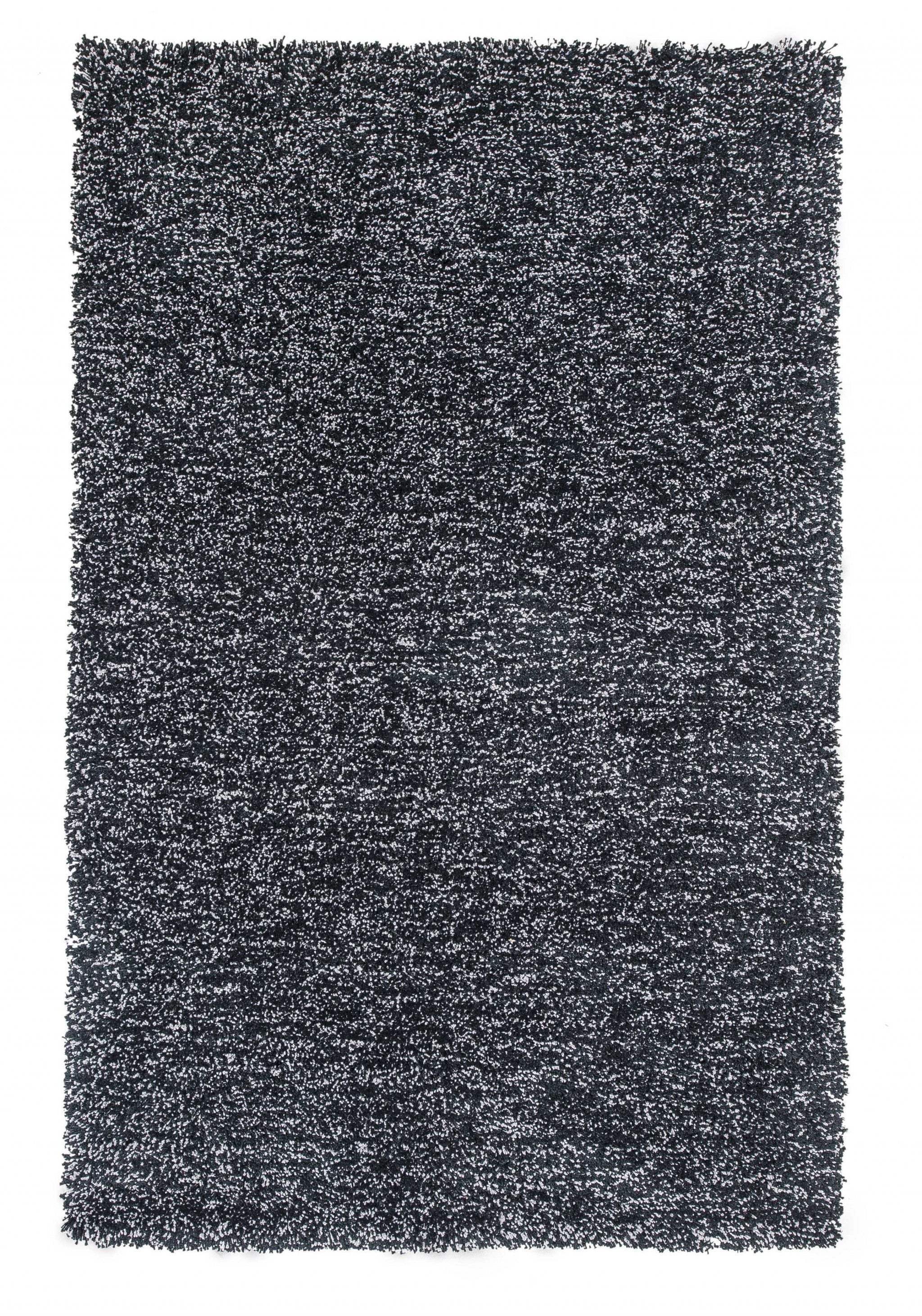 9' X 13' Black Hand Woven Area Rug - Image 4