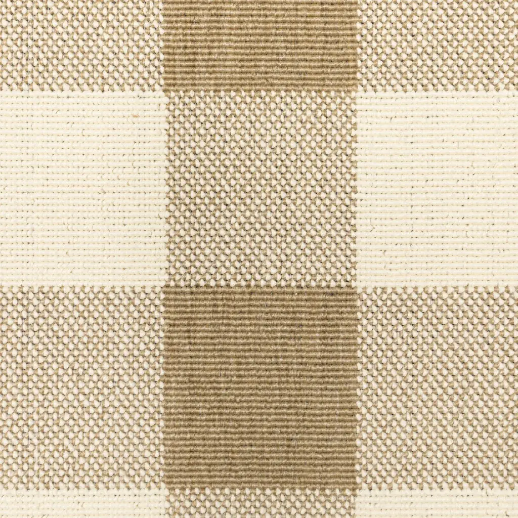 9' X 13' Gray and Ivory Geometric Stain Resistant Indoor Outdoor Area Rug - Image 3