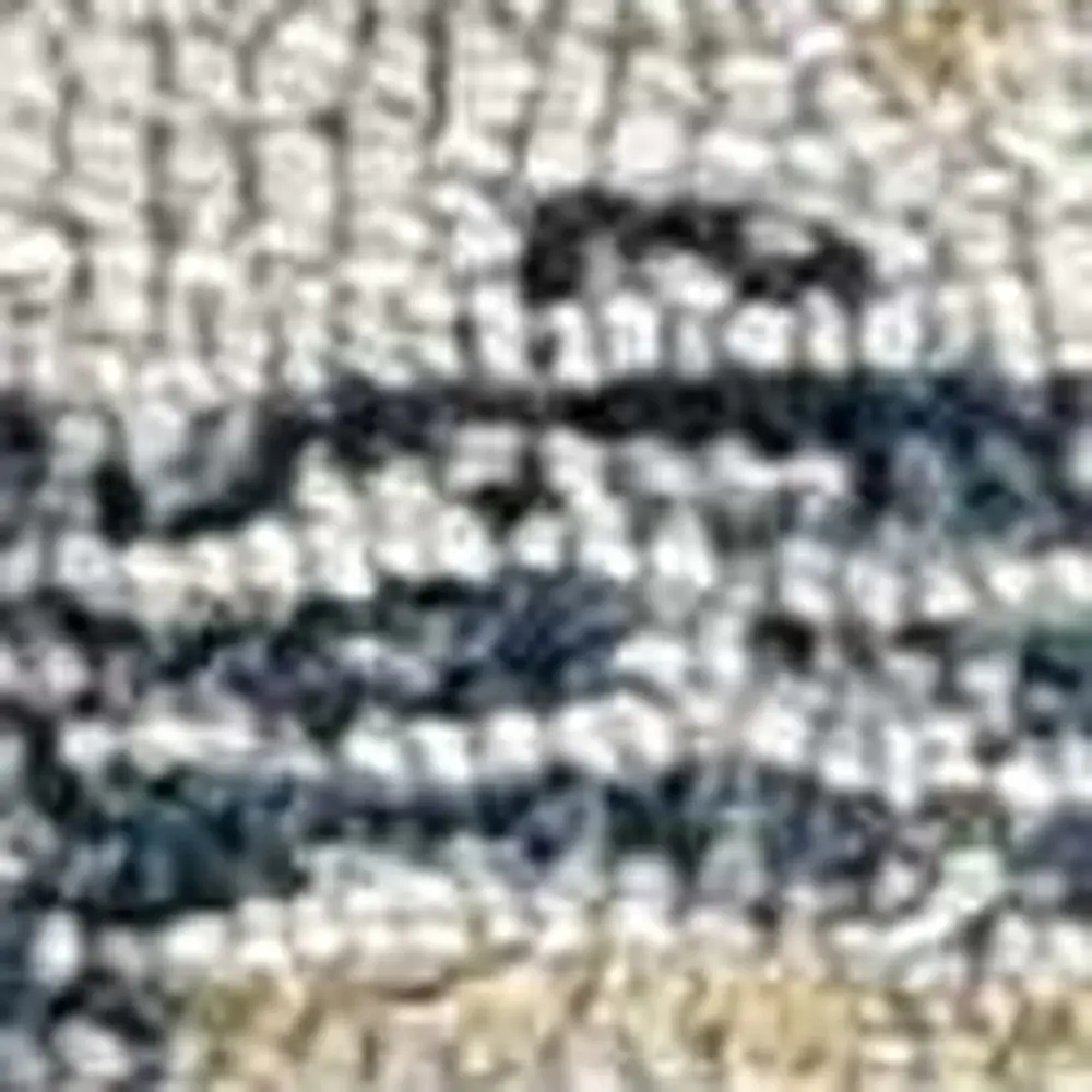 9' X 13' Ivory Hand Tufted Space Dyed Floral Traditional Indoor Area Rug - Image 7
