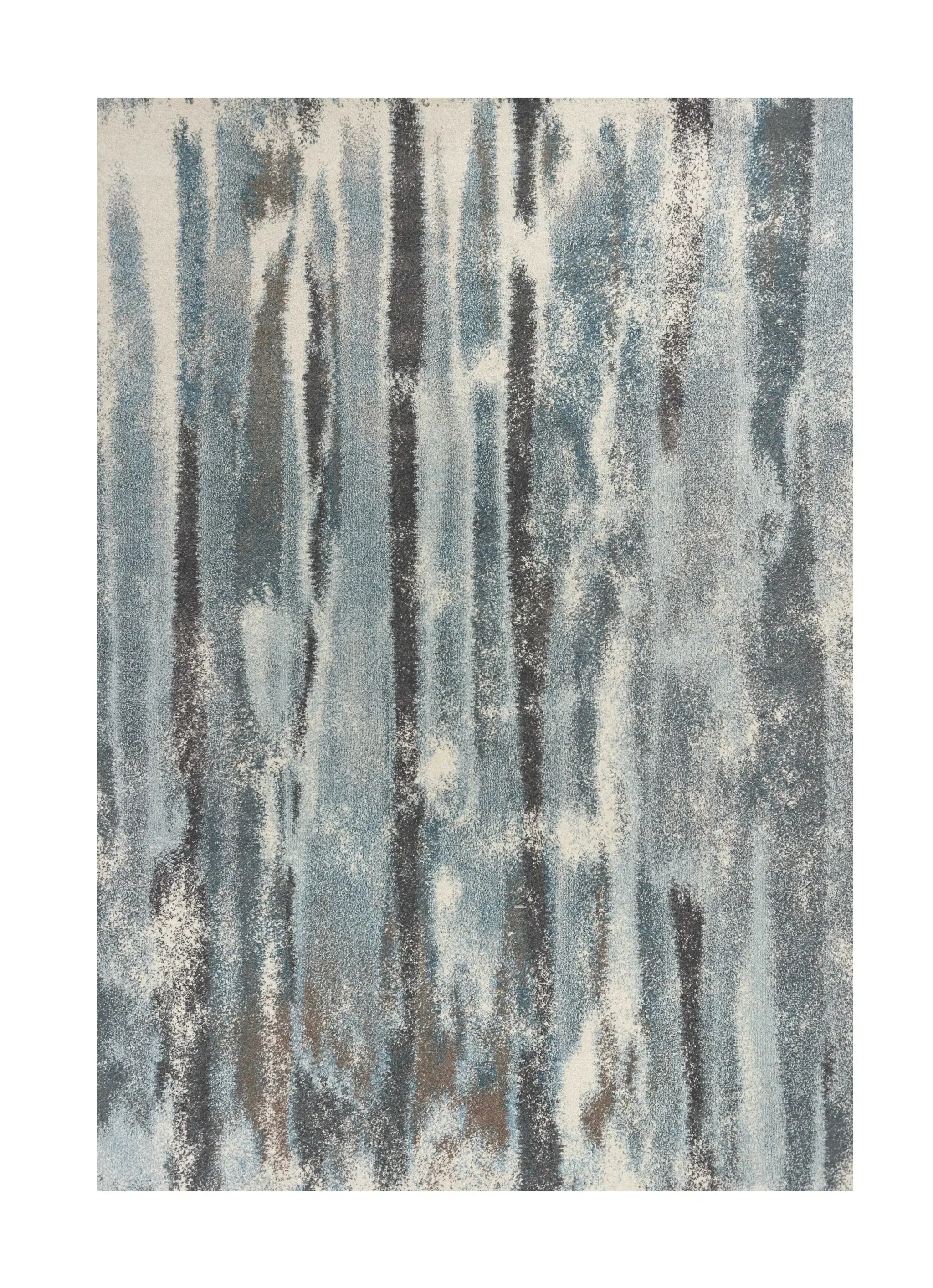 9' X 13'  Polypropylene Teal Area Rug - Image 2