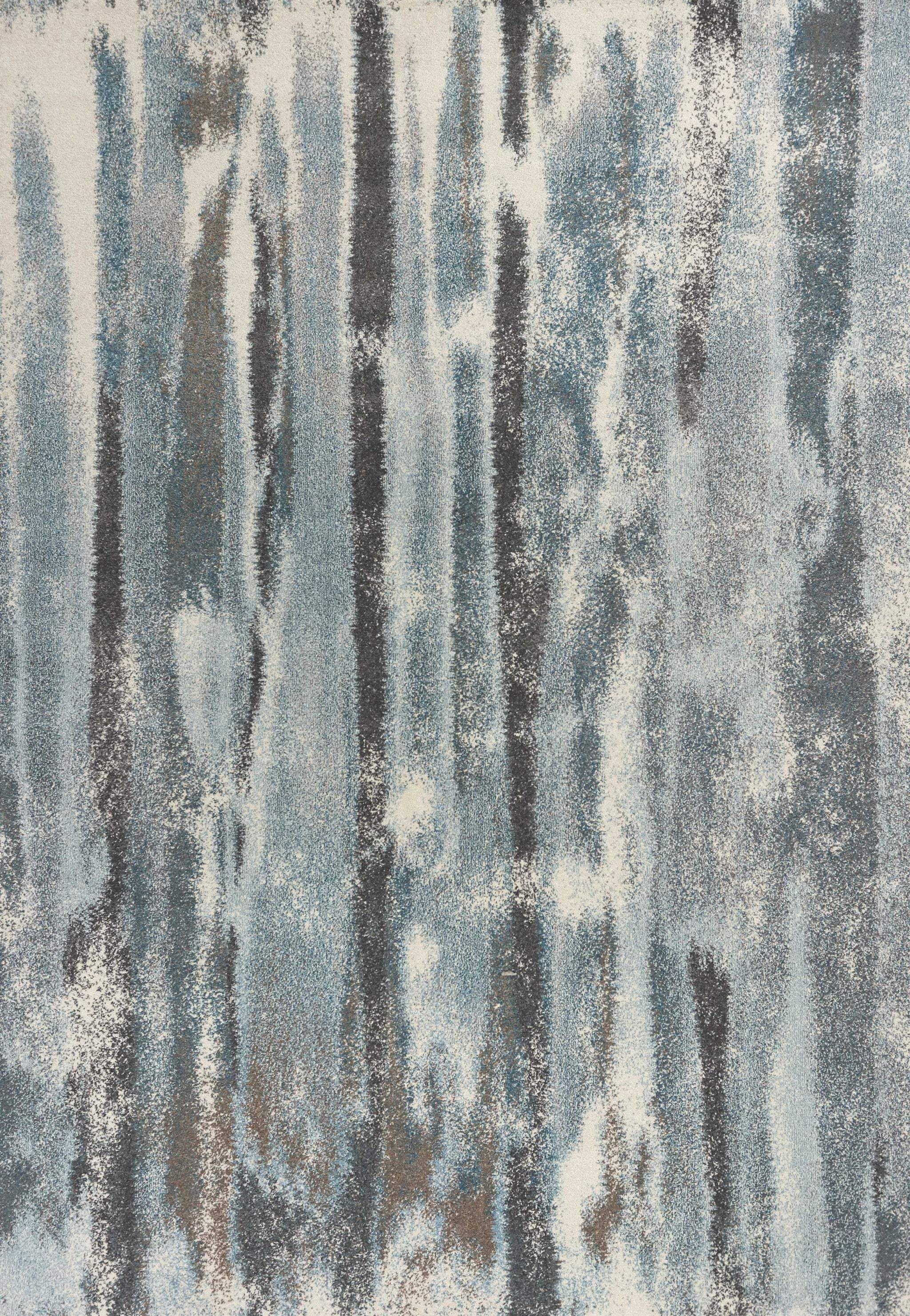 9' X 13'  Polypropylene Teal Area Rug - Image 6