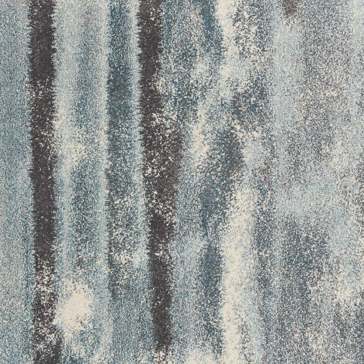 9' X 13'  Polypropylene Teal Area Rug - Image 7