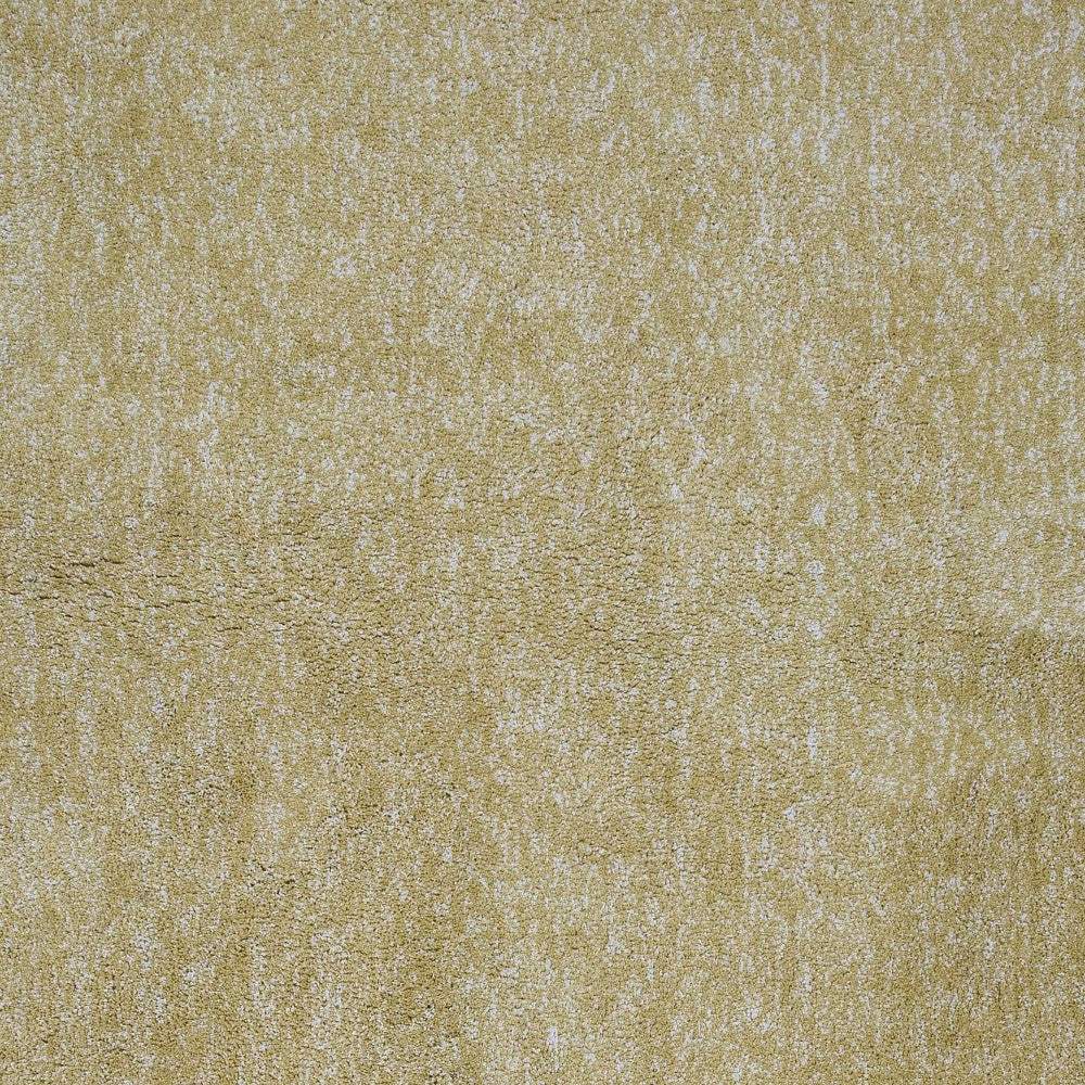 9' X 13' Yellow Hand Woven Area Rug - Image 4