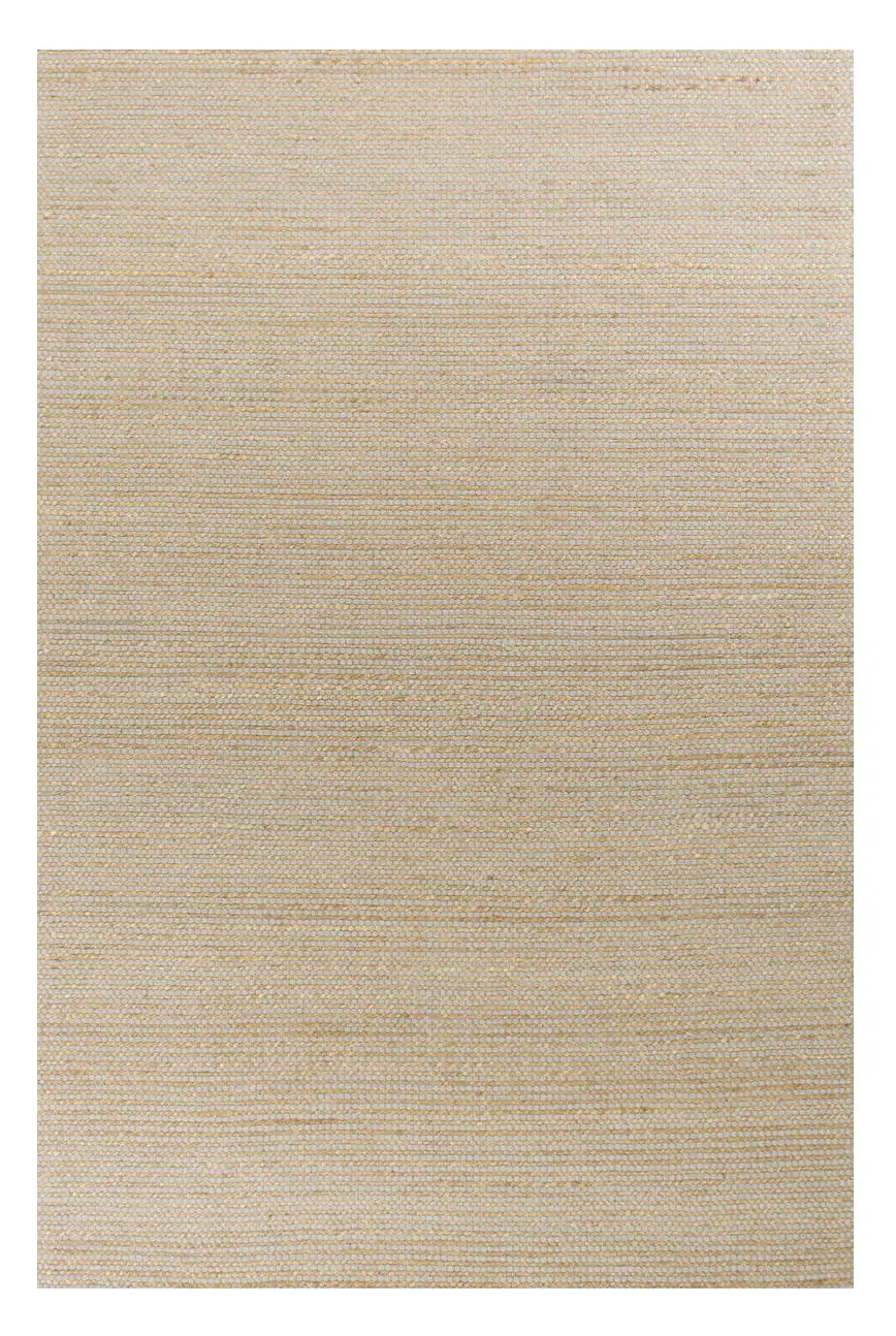 96 X 126 Grey Wool Or Jute Rug - Image 2