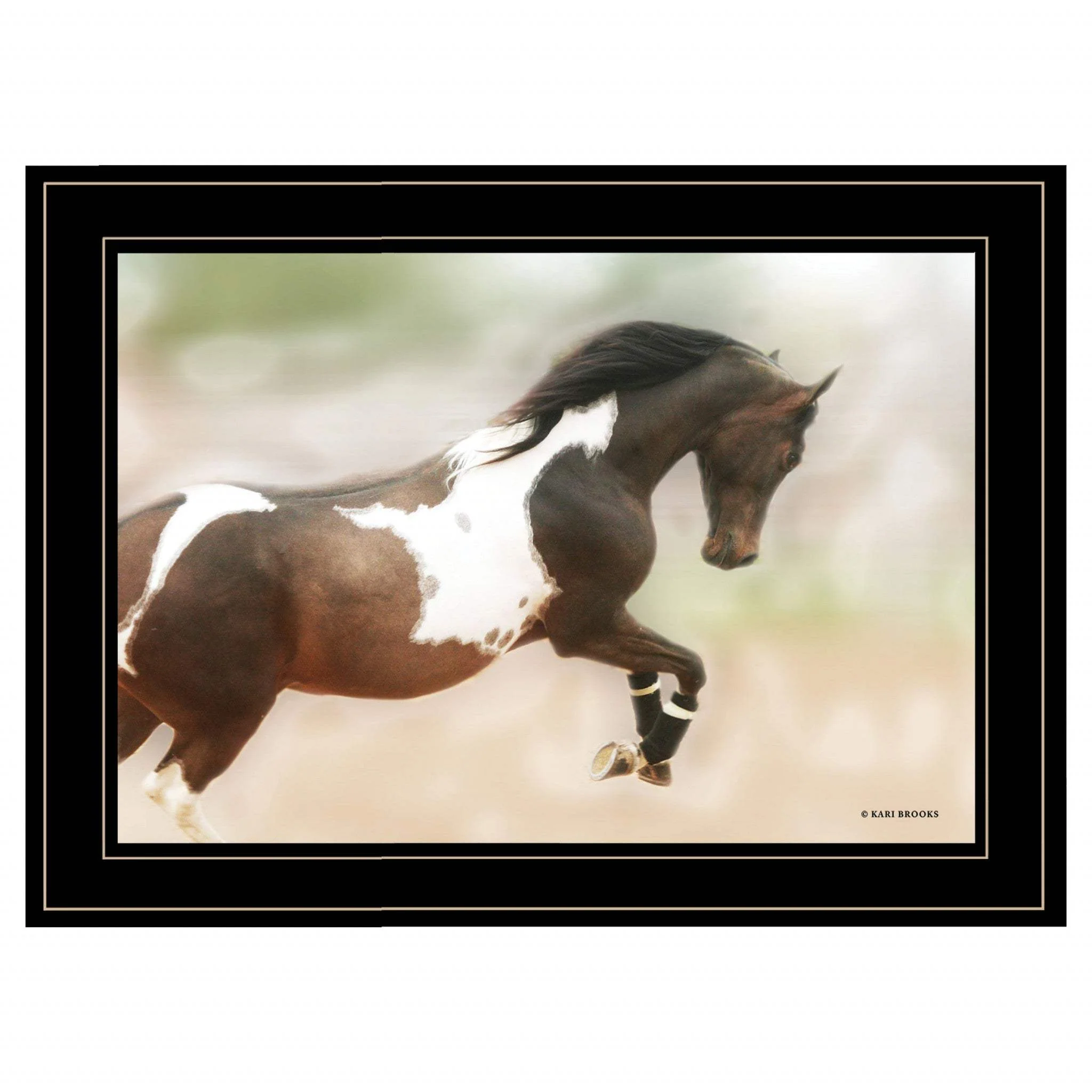 A Wild Kookie 3 Black Framed Print Wall Art - Image 2