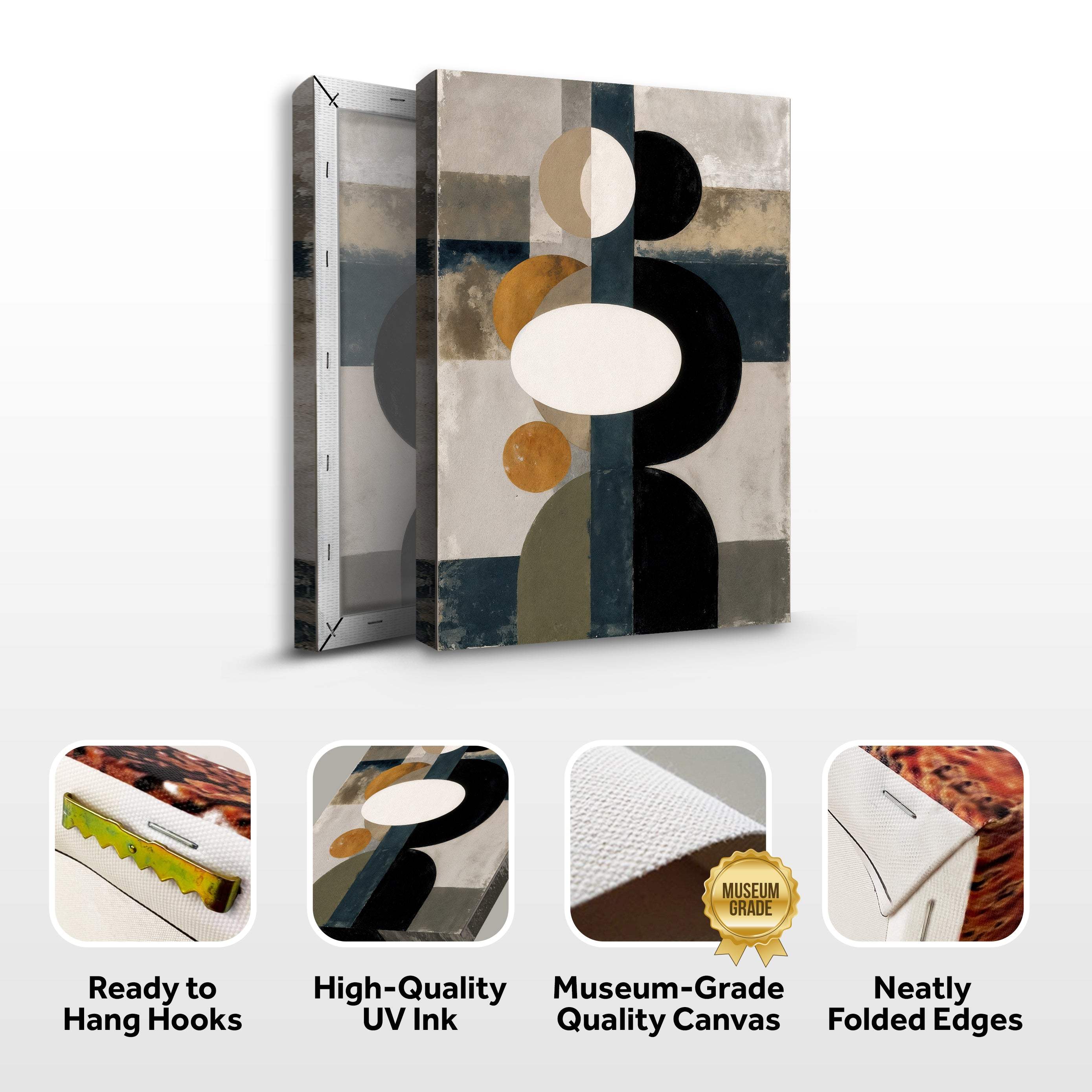 Abstract Contemporary Geometry Wall Art - Image 8