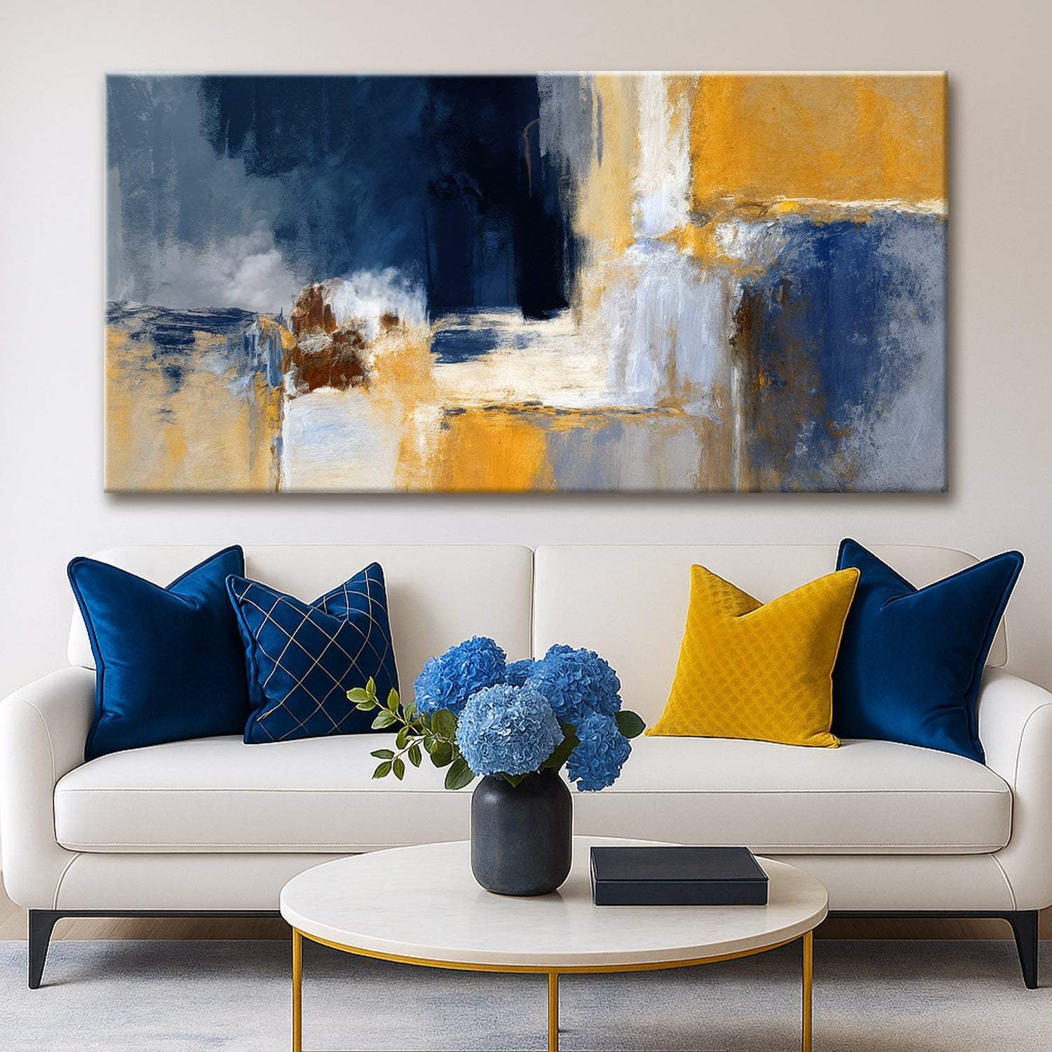 Abstract Geometric Lines Wall Art IV - Image 5