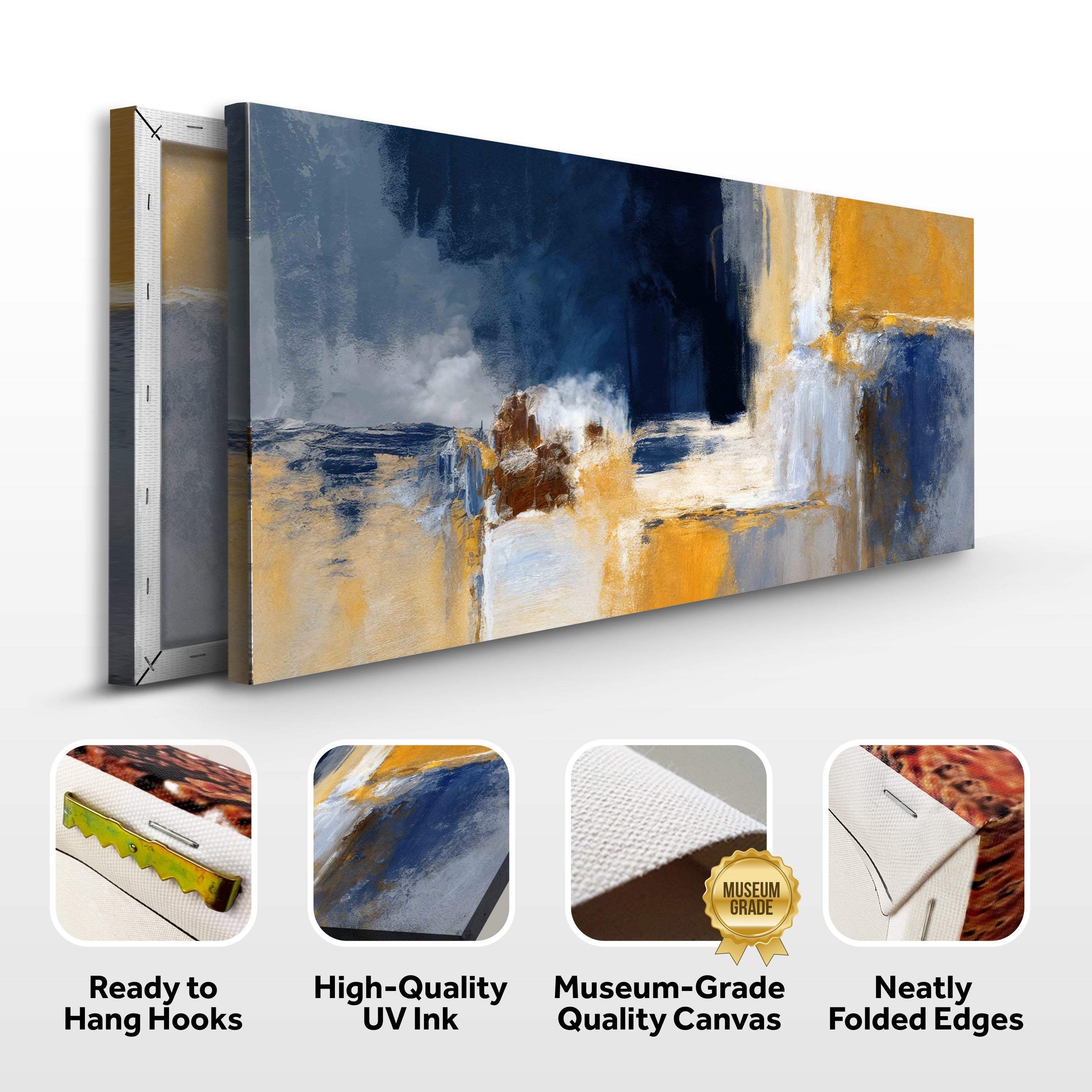 Abstract Geometric Lines Wall Art IV - Image 7