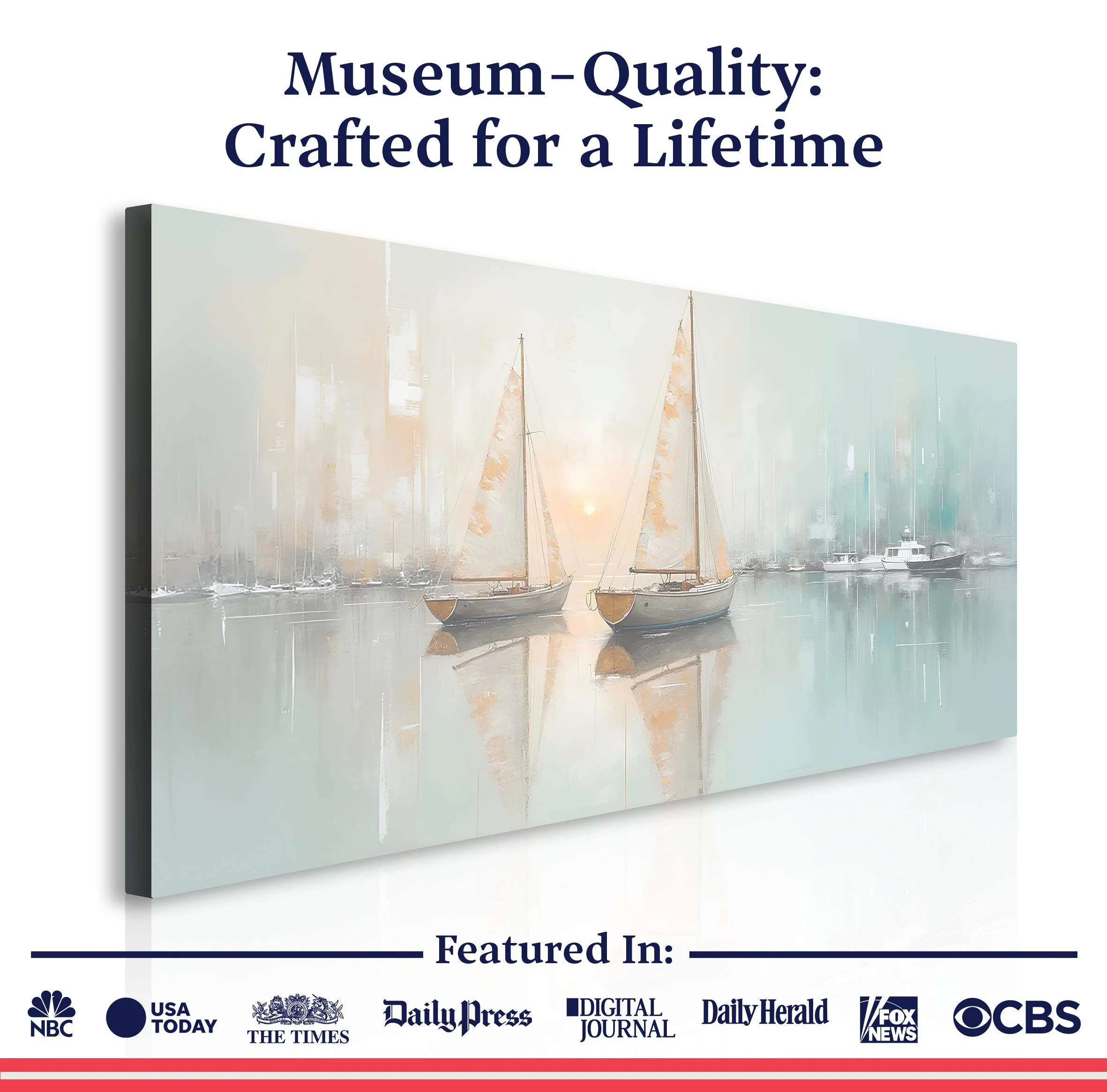 Abstract Pier and Dock Wall Art - Image 5