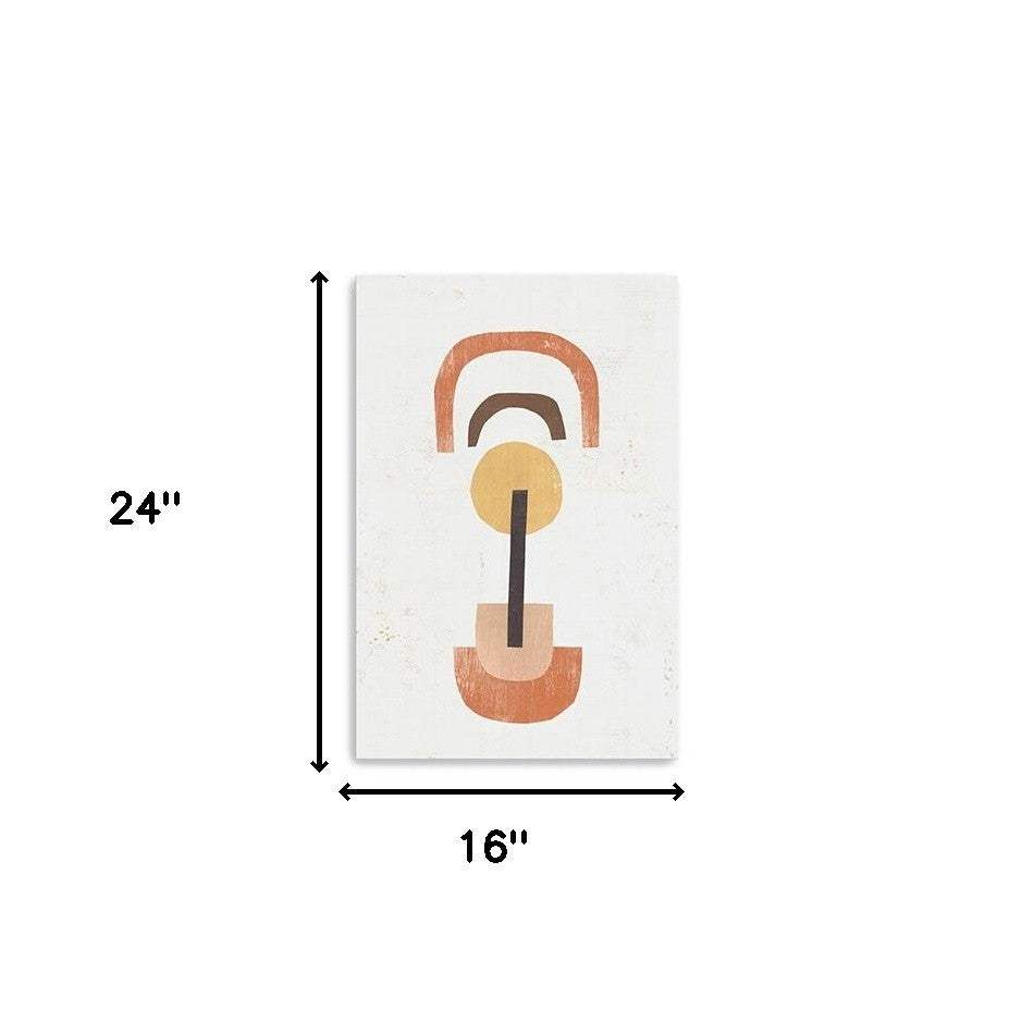 Abstract Shapes In Balance Unframed Print Wall Art - Image 8