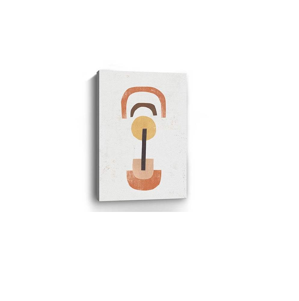 Abstract Shapes In Balance Unframed Print Wall Art - Image 5