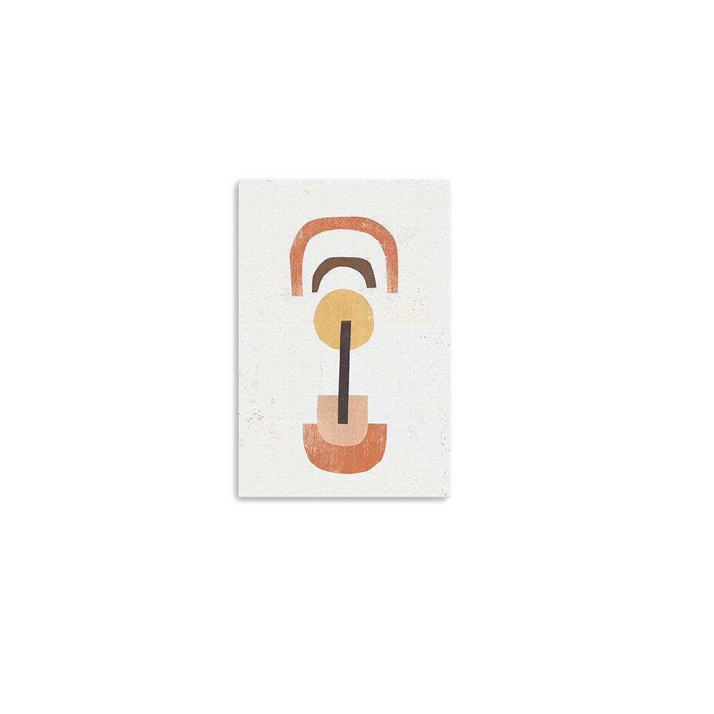 Abstract Shapes In Balance Unframed Print Wall Art - Image 6