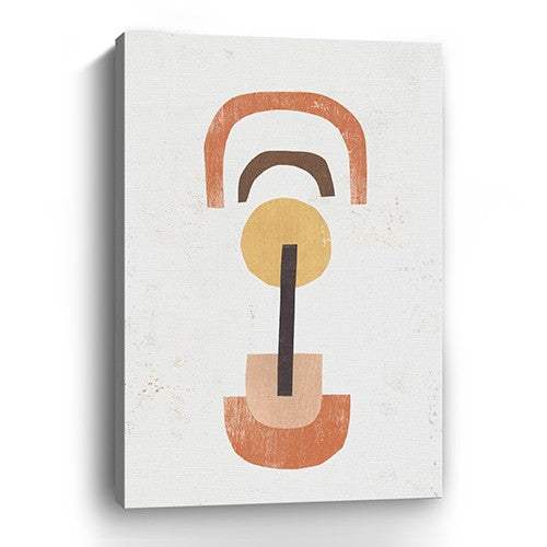 Abstract Shapes In Balance Unframed Print Wall Art - Image 4