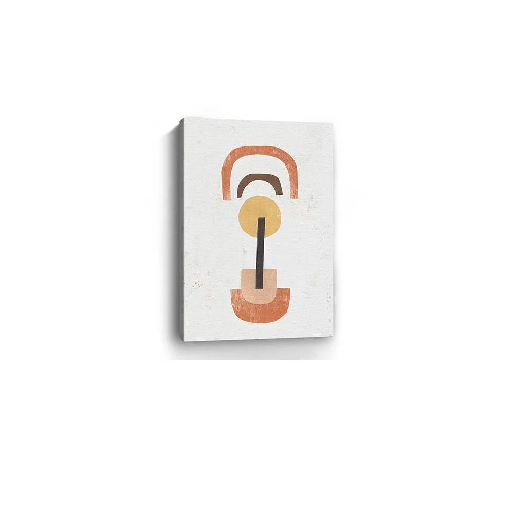 Abstract Shapes In Balance Unframed Print Wall Art - Image 5
