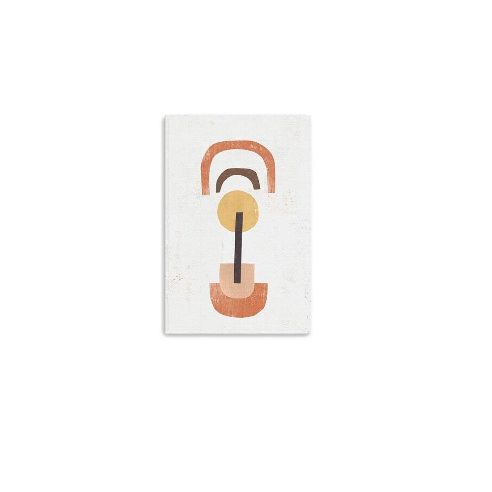Abstract Shapes In Balance Unframed Print Wall Art - Image 6