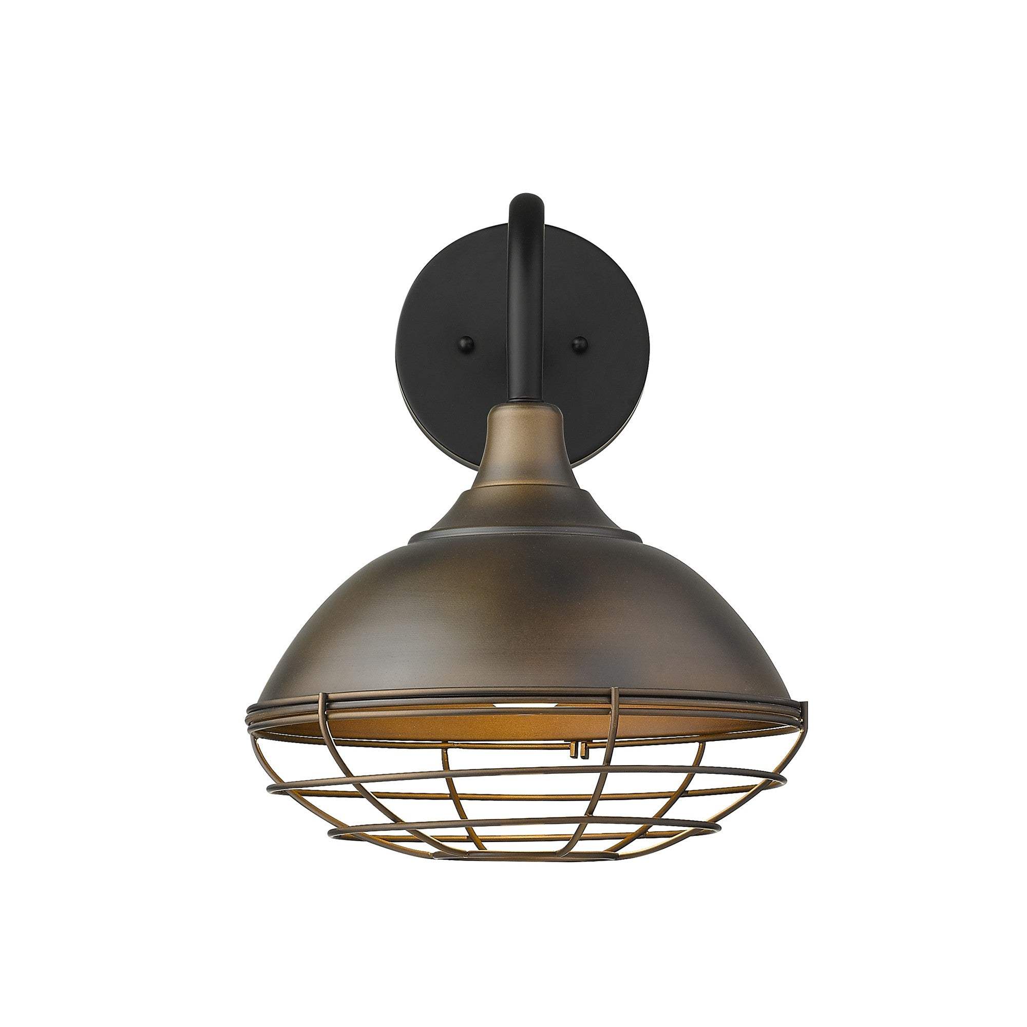 Afton 1-Light Oil-Rubbed Bronze Wall Light - Image 5