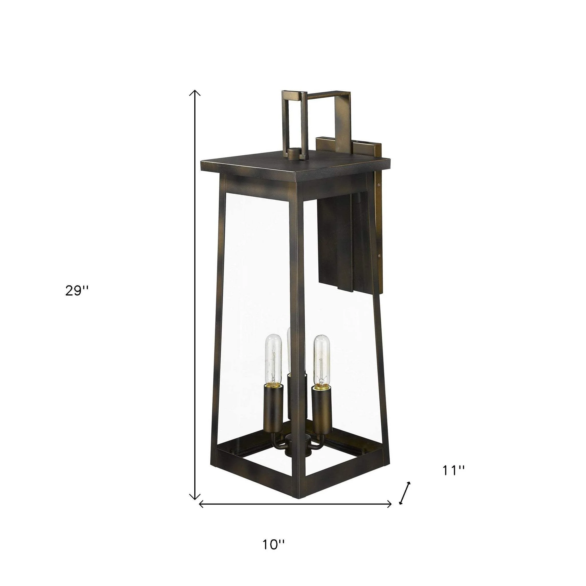 Alden 3-Light Oil-Rubbed Bronze Wall Light - Image 9