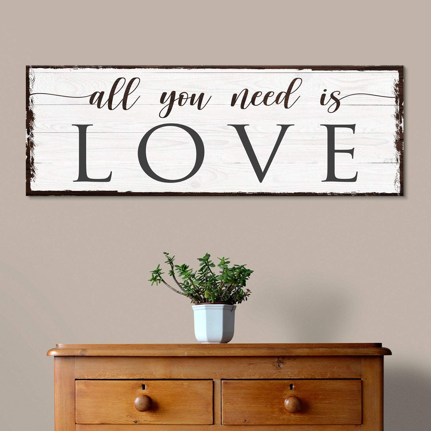 All You Need Is Love Sign - Image 2