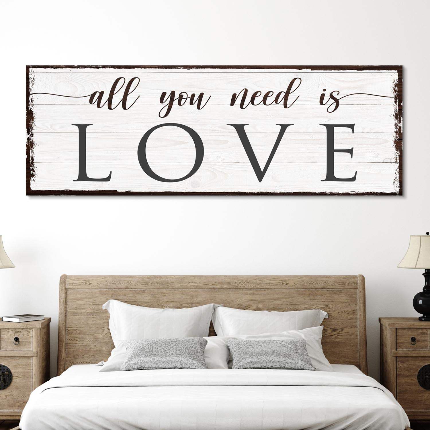 All You Need Is Love Sign - Image 3