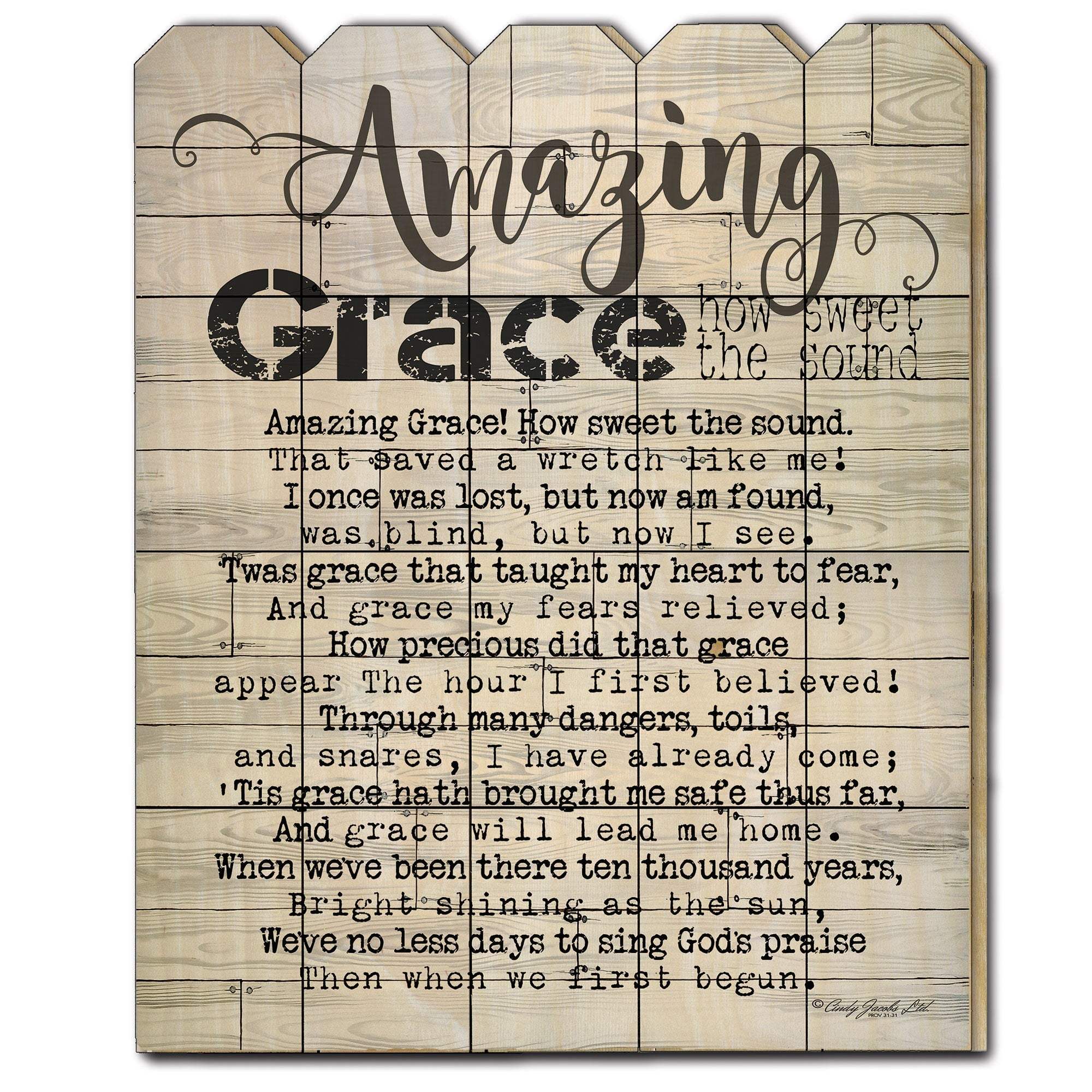 Amazing Grace 1 Unframed Print Wall Art - Image 2