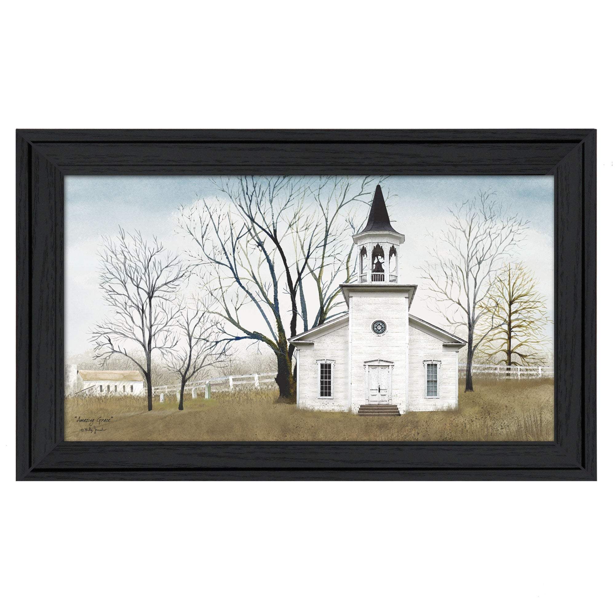 Amazing Grace 12 Black Framed Print Wall Art - Image 2