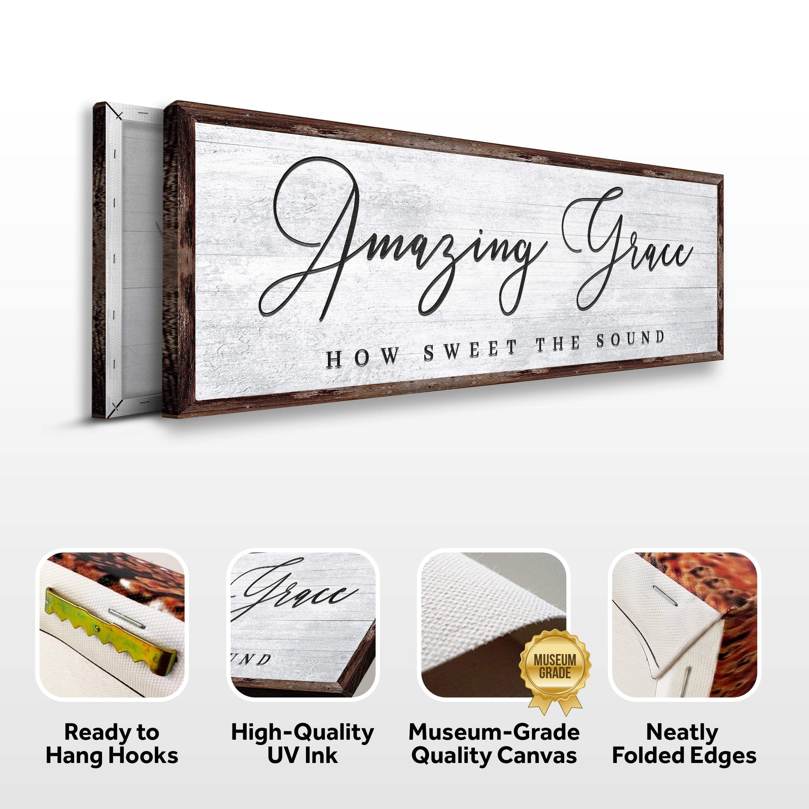 Amazing Grace How Sweet The Sound Sign - Image 4