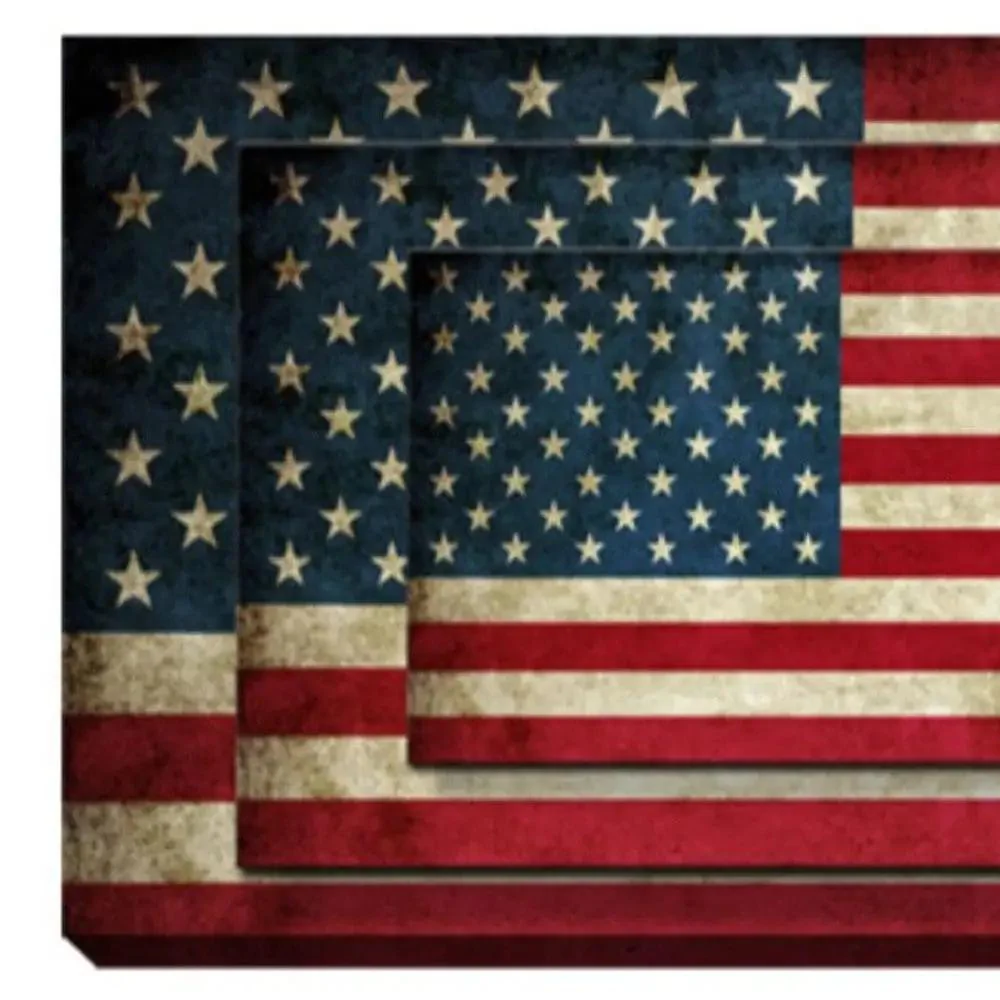 America flag Unframed Print Wall Art - Image 4