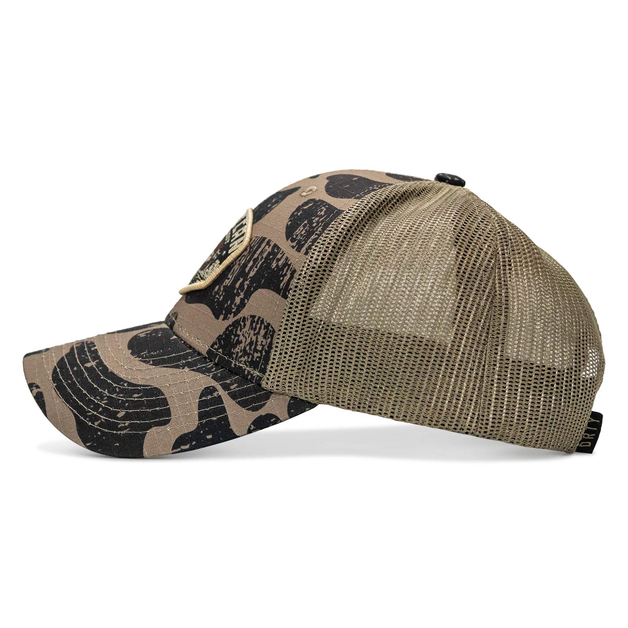 American Dirty Cowboy Patch Original Ripstop Classic Snapback Hat - Image 5