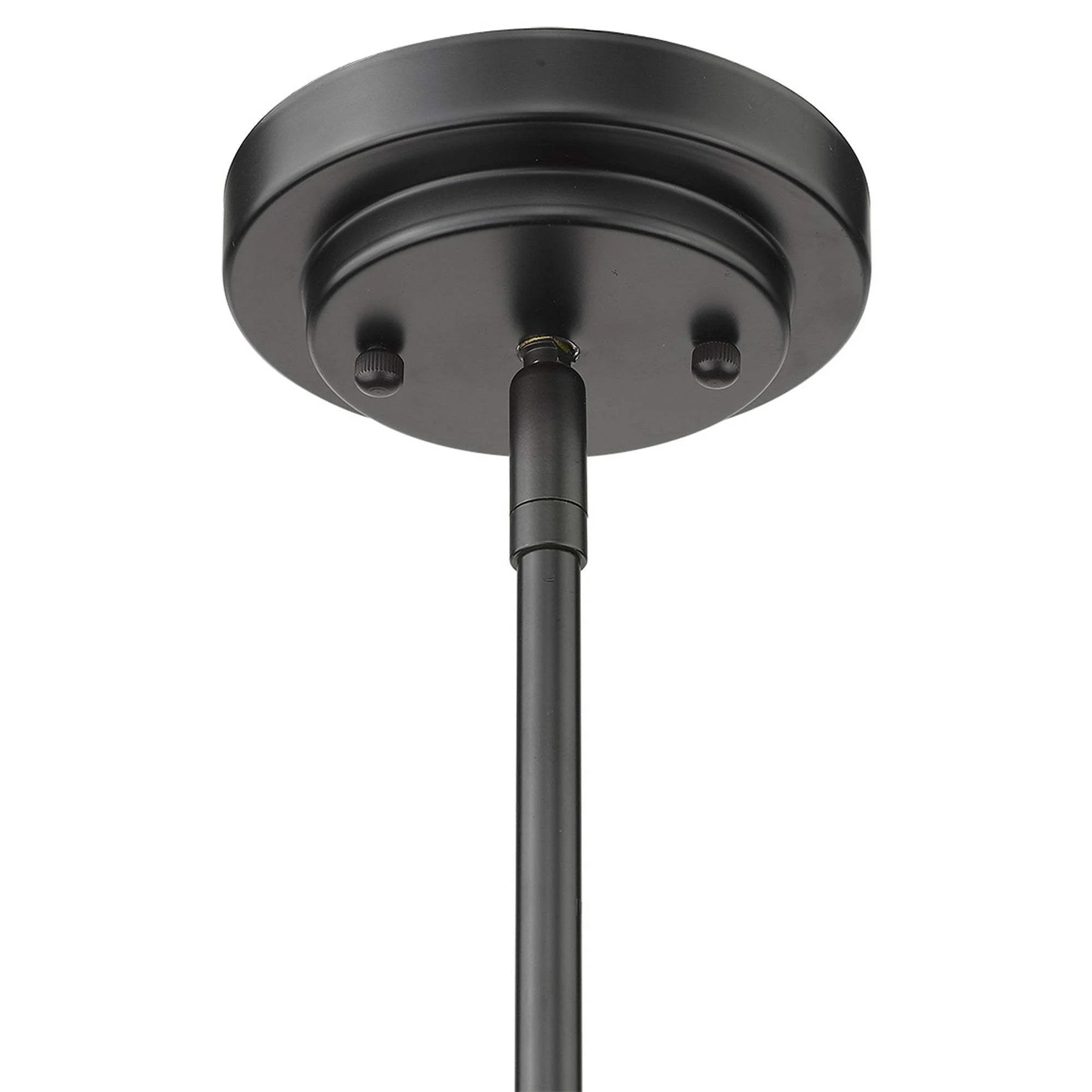 Amoret 4-Light Matte Black Convertible Pendant - Image 7
