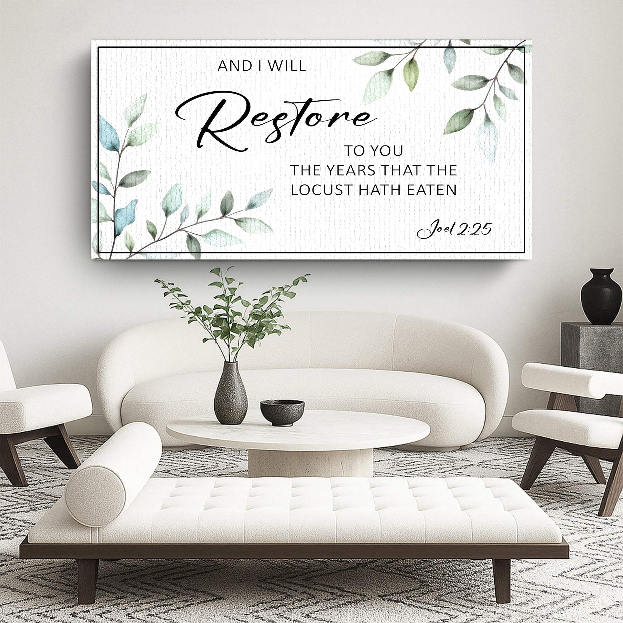 And I Will Restore To You - Joel 2:25 Faith Sign - Image 5