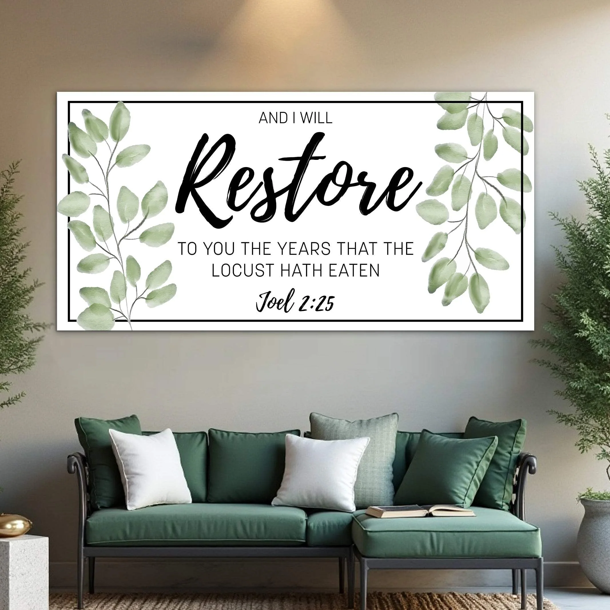 And I Will Restore To You - Joel 2:25 Faith Sign II - Image 4