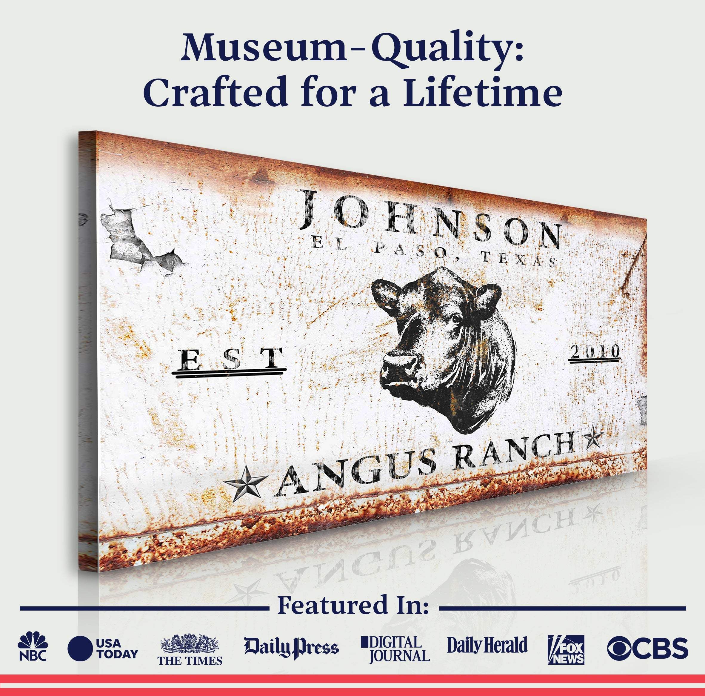 Angus Ranch Sign III - Image 3