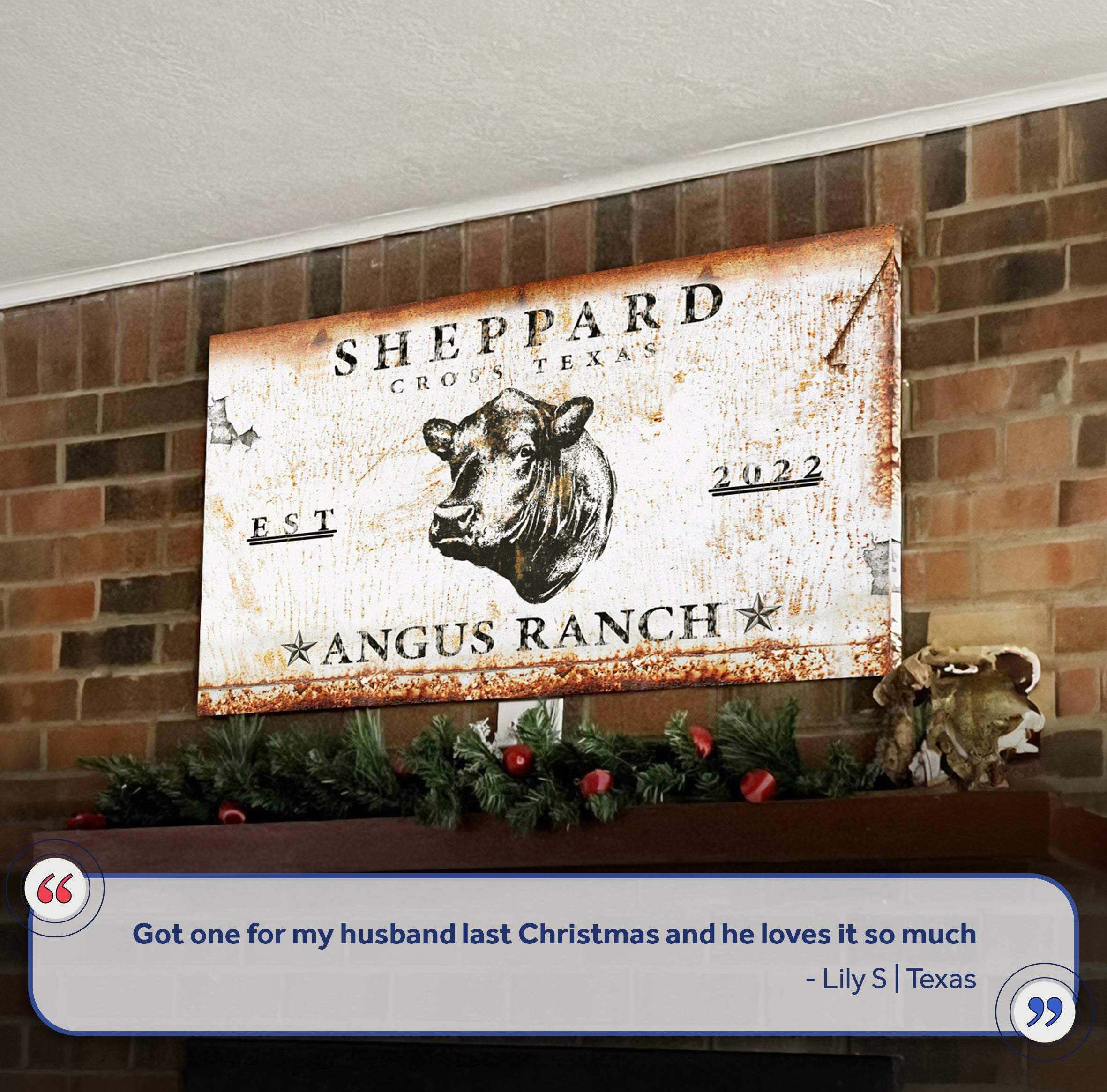 Angus Ranch Sign III - Image 6