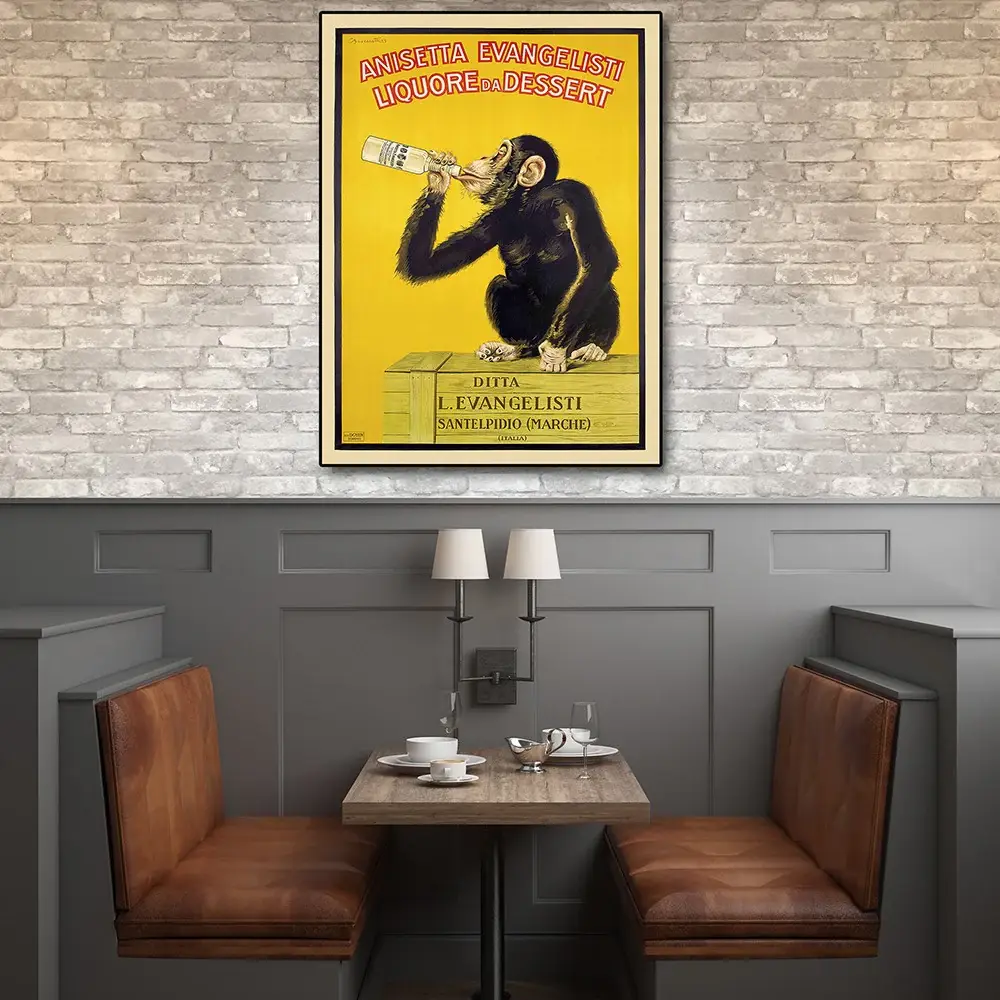 Anisetta Evangelisti Italian Liquor Unframed Print Wall Art - Image 4