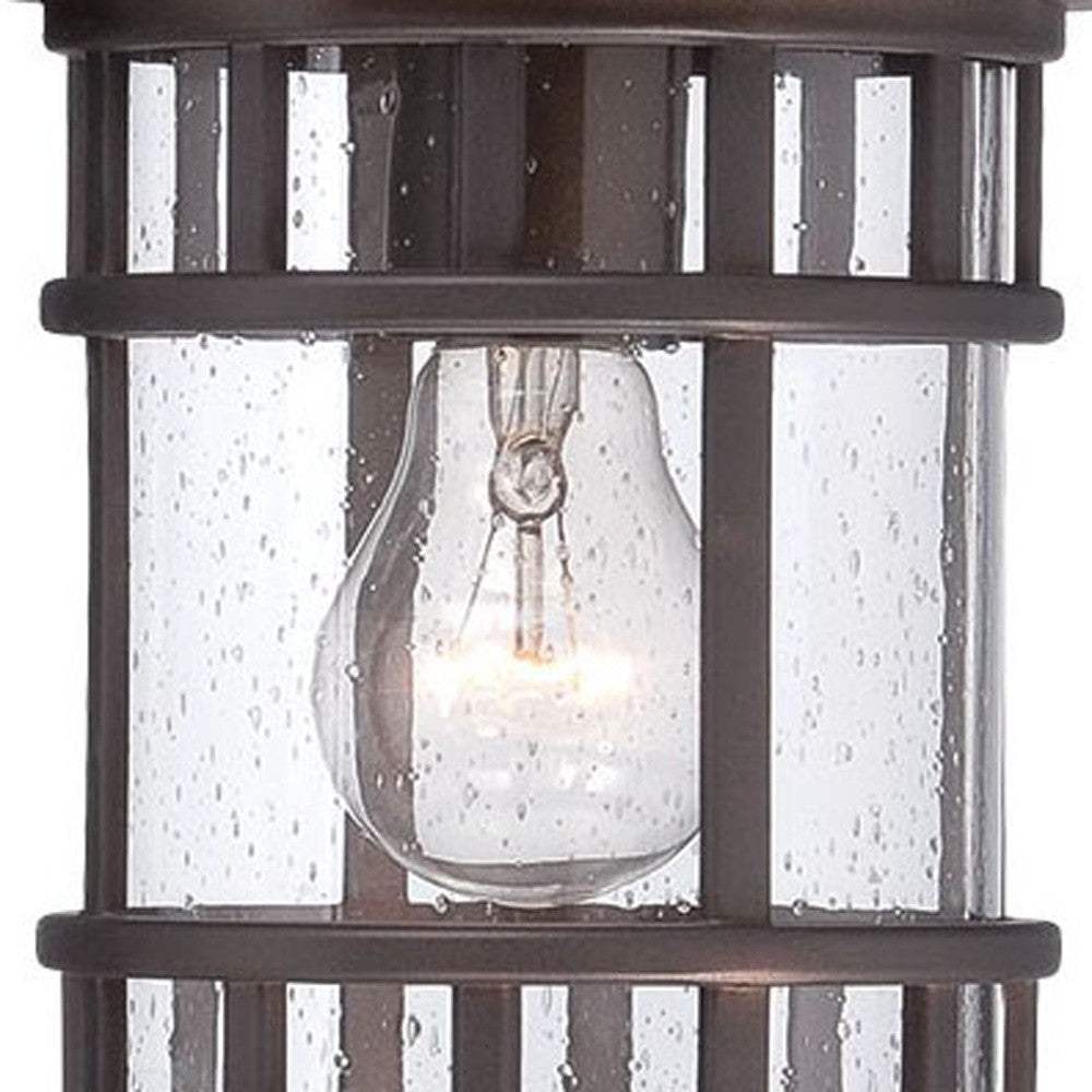 Antique Bronze Canister Wall Light - Image 4