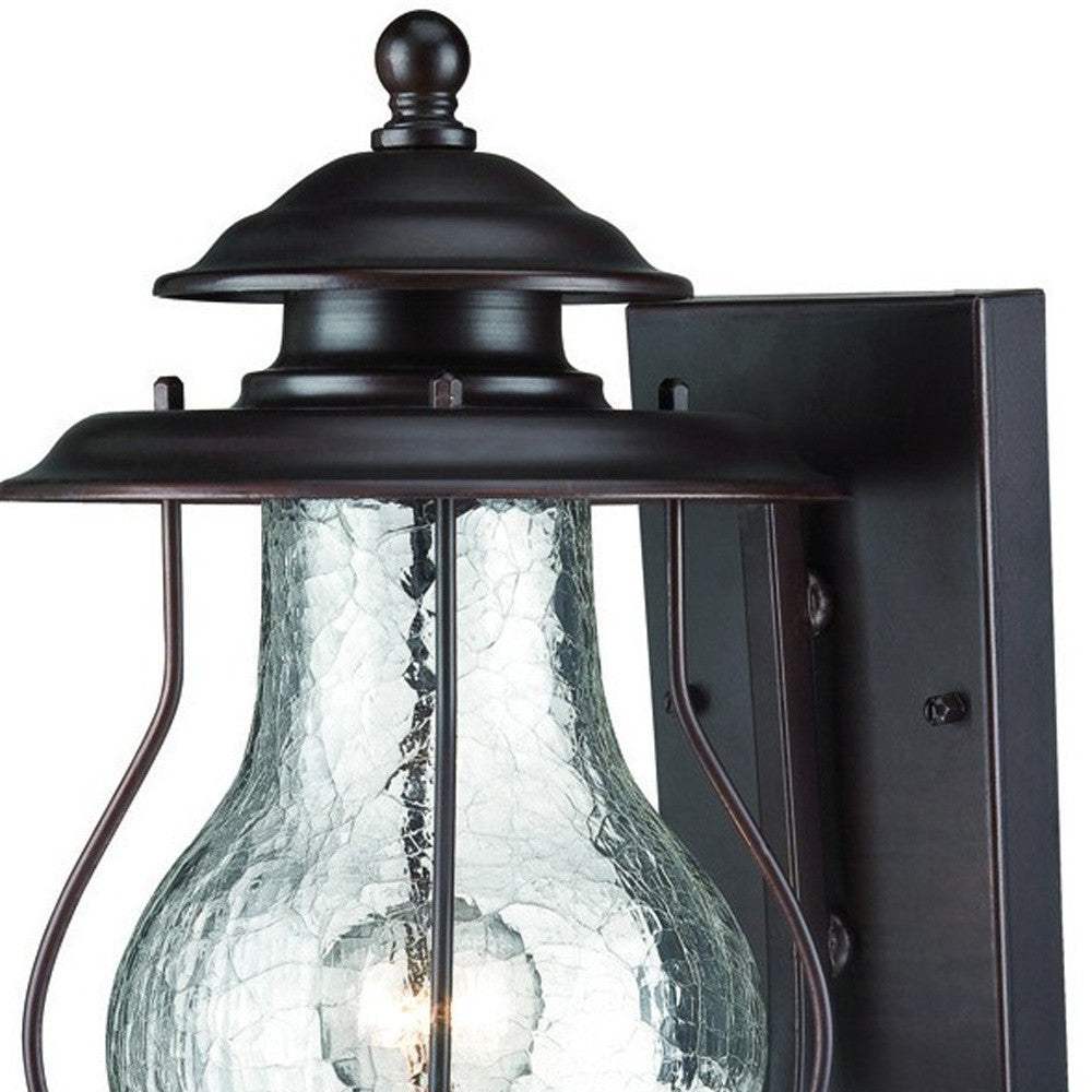 Antique Bronze Oil Lantern Hanging Light - Image 4