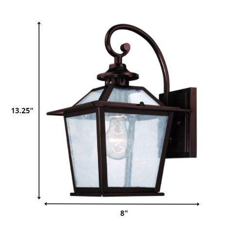 Antique Bronze Terrarium Shape Wall Light - Image 6