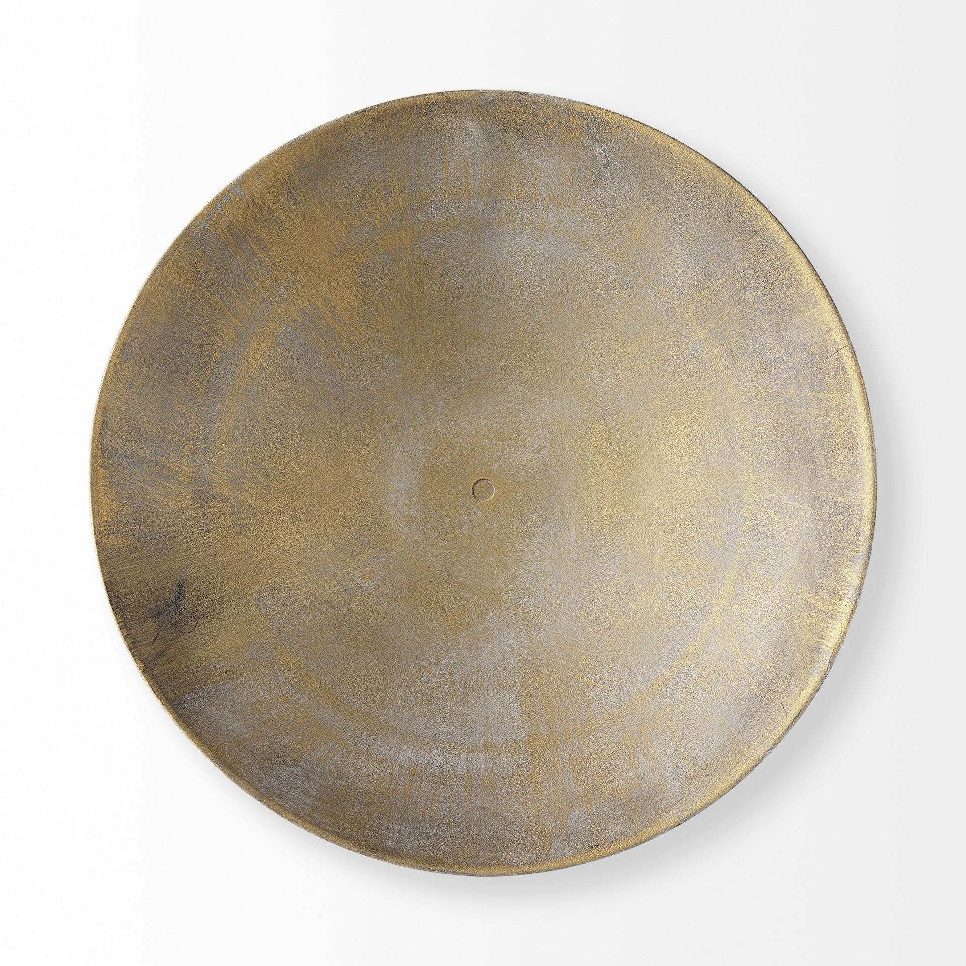 Antiqued Gold Webbed Feet Centerpiece Bowl - Image 5