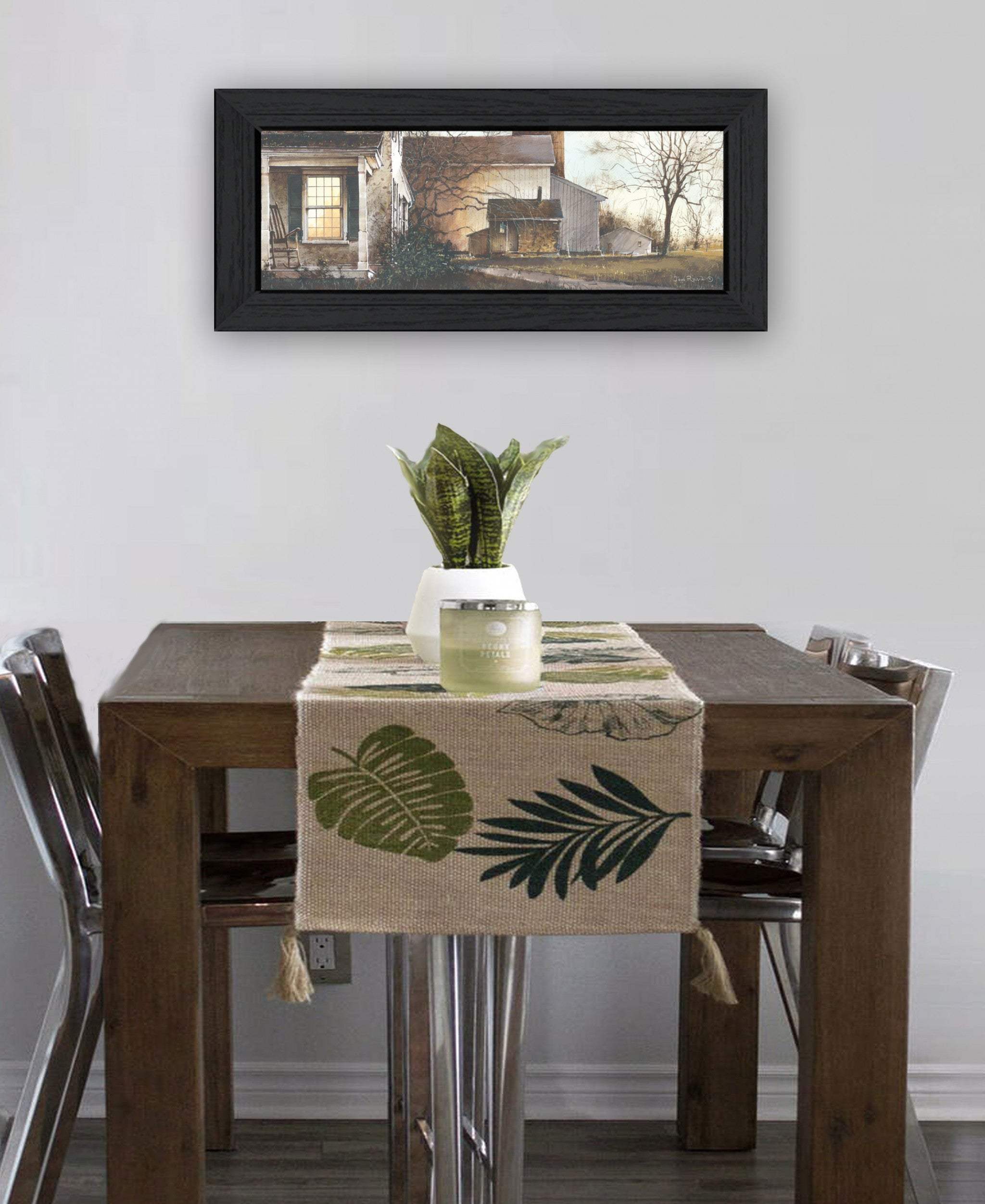 Approaching Dusk Black Framed Print Wall Art - Image 5