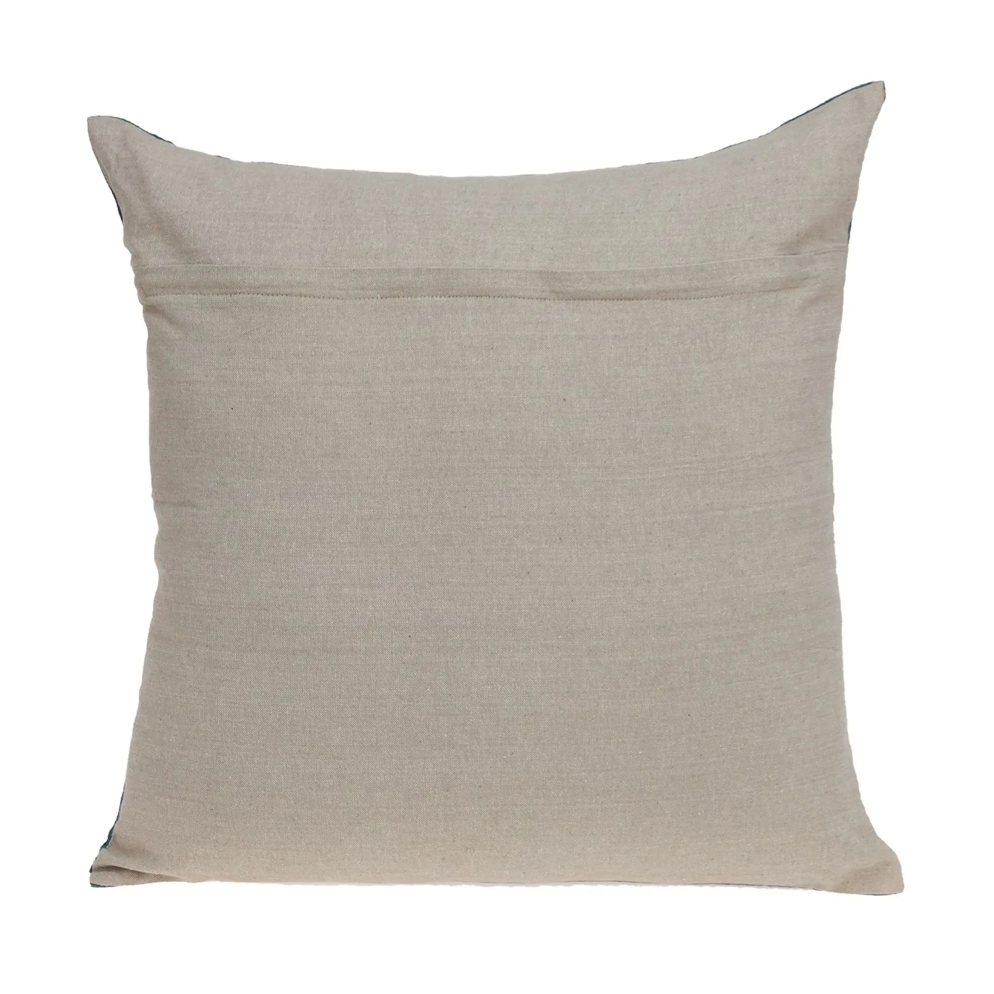 Aqua Teal Two Tone Throw Pillow - Image 3
